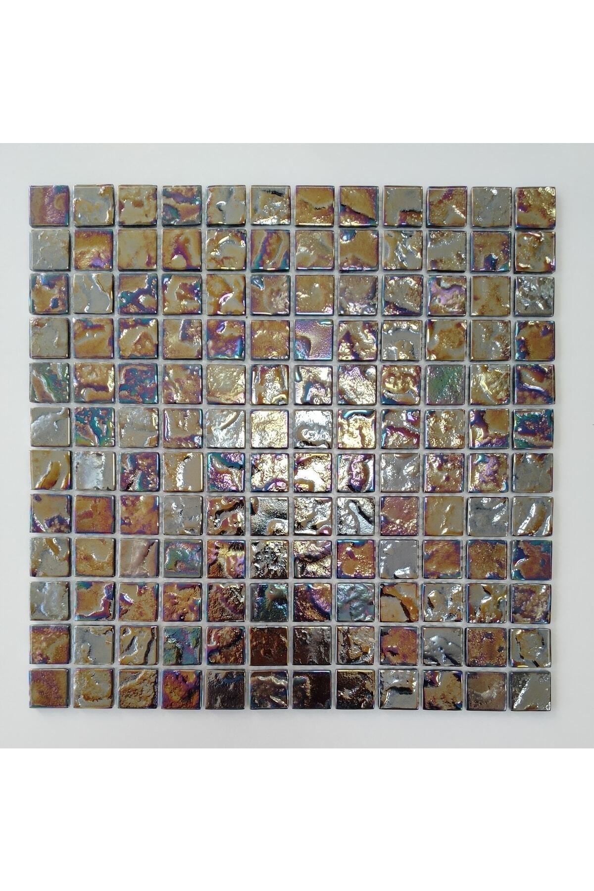 MozaiKristaL Yaşam Alanlarının Tüm Yüzeyleri Için 23x23x4 Mm Kristal Cam Mozaik ( 1 Koli = 1 M2 Fiyatıdır )