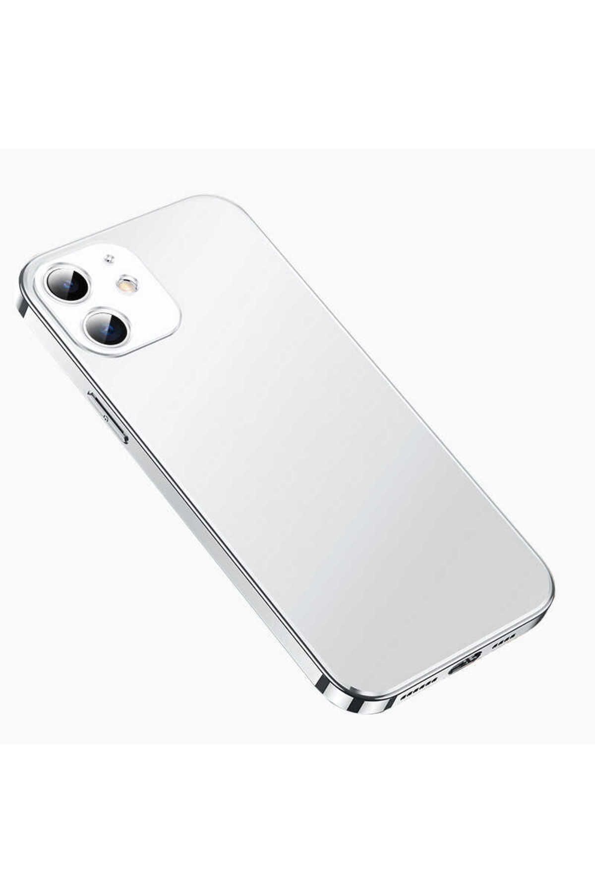 Genel Markalar iPhone 11 Uyumlu Bobo Kapak-Gümüş