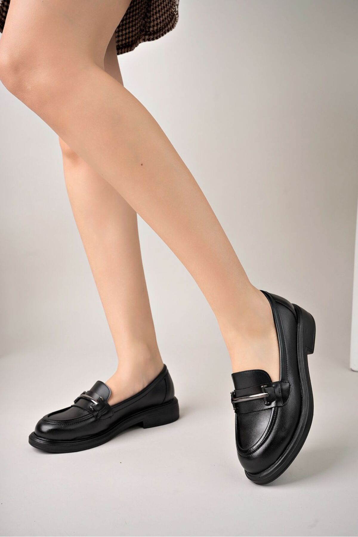 Cenova Kadın Rubby Loafer Tokalı Günlük Ayakkabı