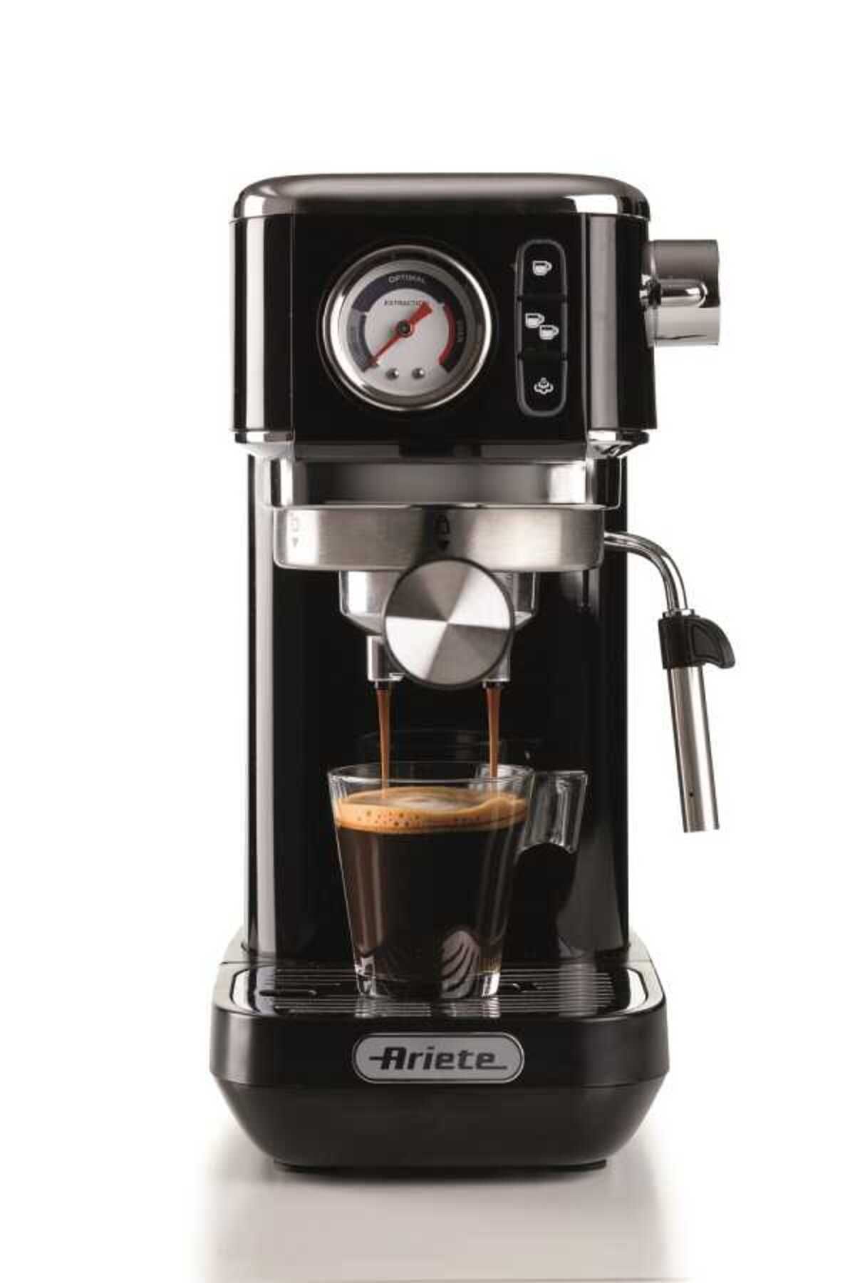 ARİETE Moderna Espresso Slim Kahve Makinesi - Siyah