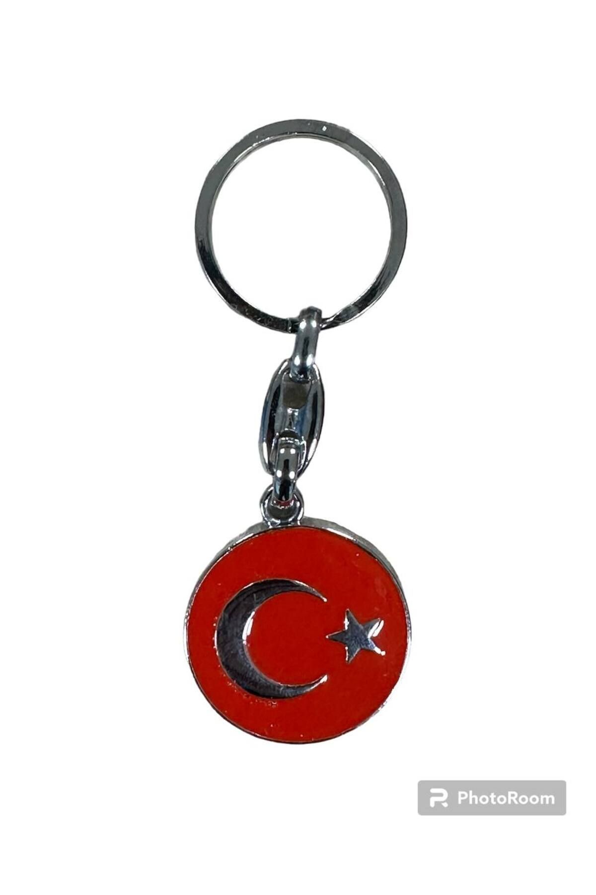 Asyabayrak Türk Bayraklı Anahtarlık