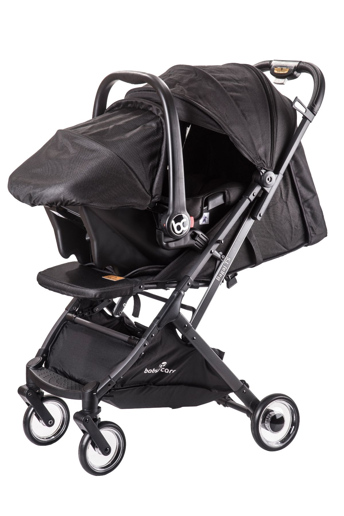 Baby Care Babycare Bagaj Travel Sistem Kabin Bebek Arabası Siyah