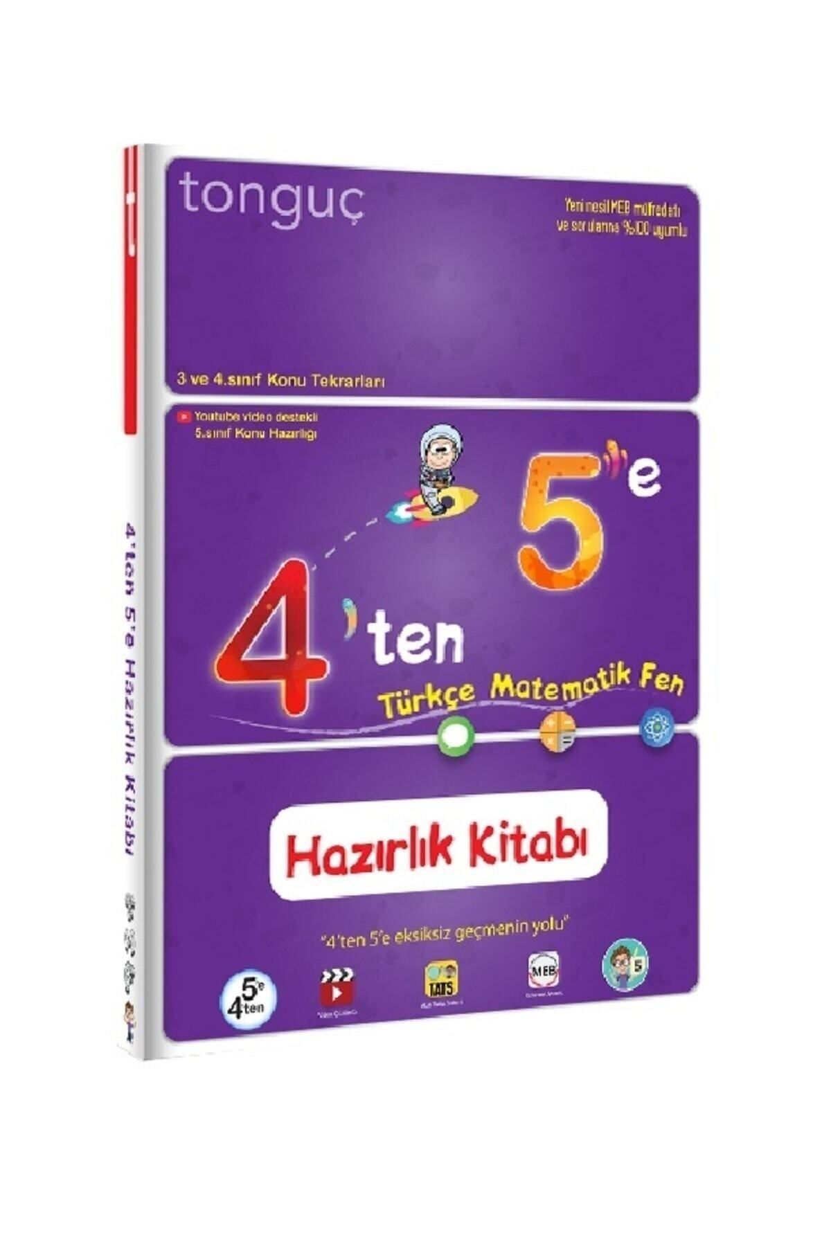 Tonguç Yayınları 4'ten 5'e Hazırlık Kitabı Tonguç Kitabı