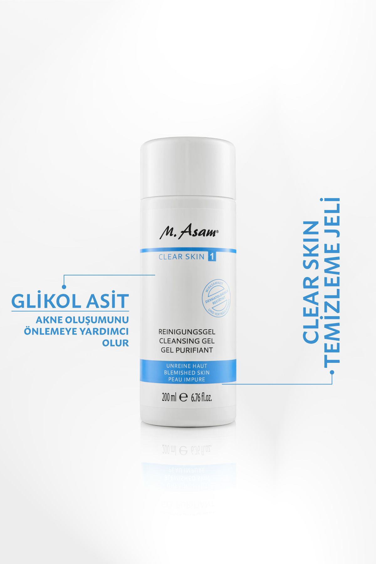 MASAM M.asam Clear Skin Cleansing Gel 200 ml