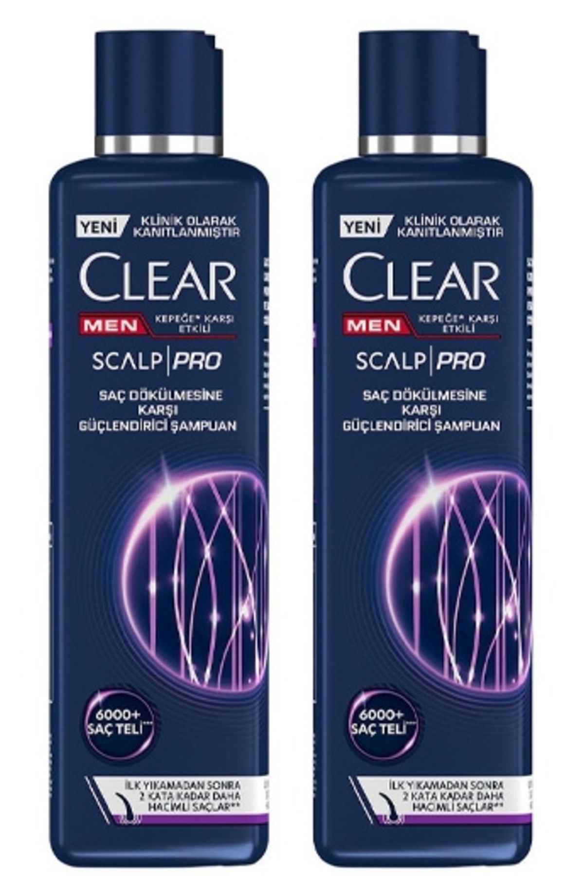 Clear Men Scalp Pro Saç Güçlendirici Şampuan 300 ml x 2 Adet