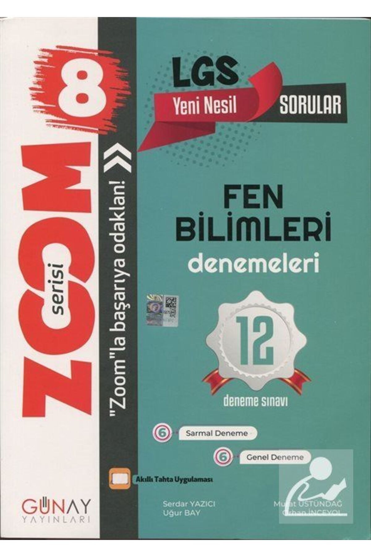 Gün&Ay Yayınları Zoom Serisi - 8. Sınıf Lgs Fen Bilimleri 12'li Branş Denemeleri