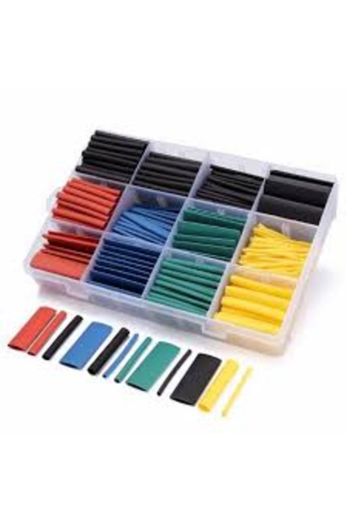 Arduino 530 Parça Renkli Makaron Seti ( Shrink Tubing )