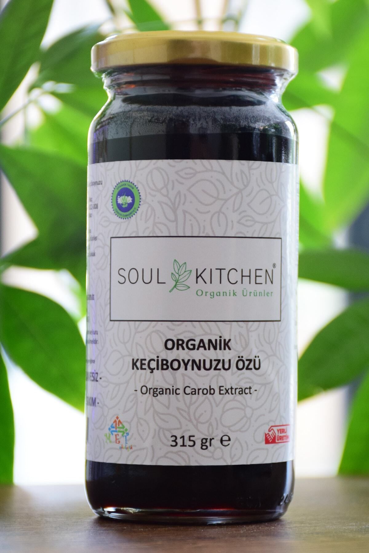 Soul Kitchen Organik Ürünler Organik Keçiboynuzu Özü 315gr (SOĞUK SIKIM) (ŞEKER İLAVESİZ)