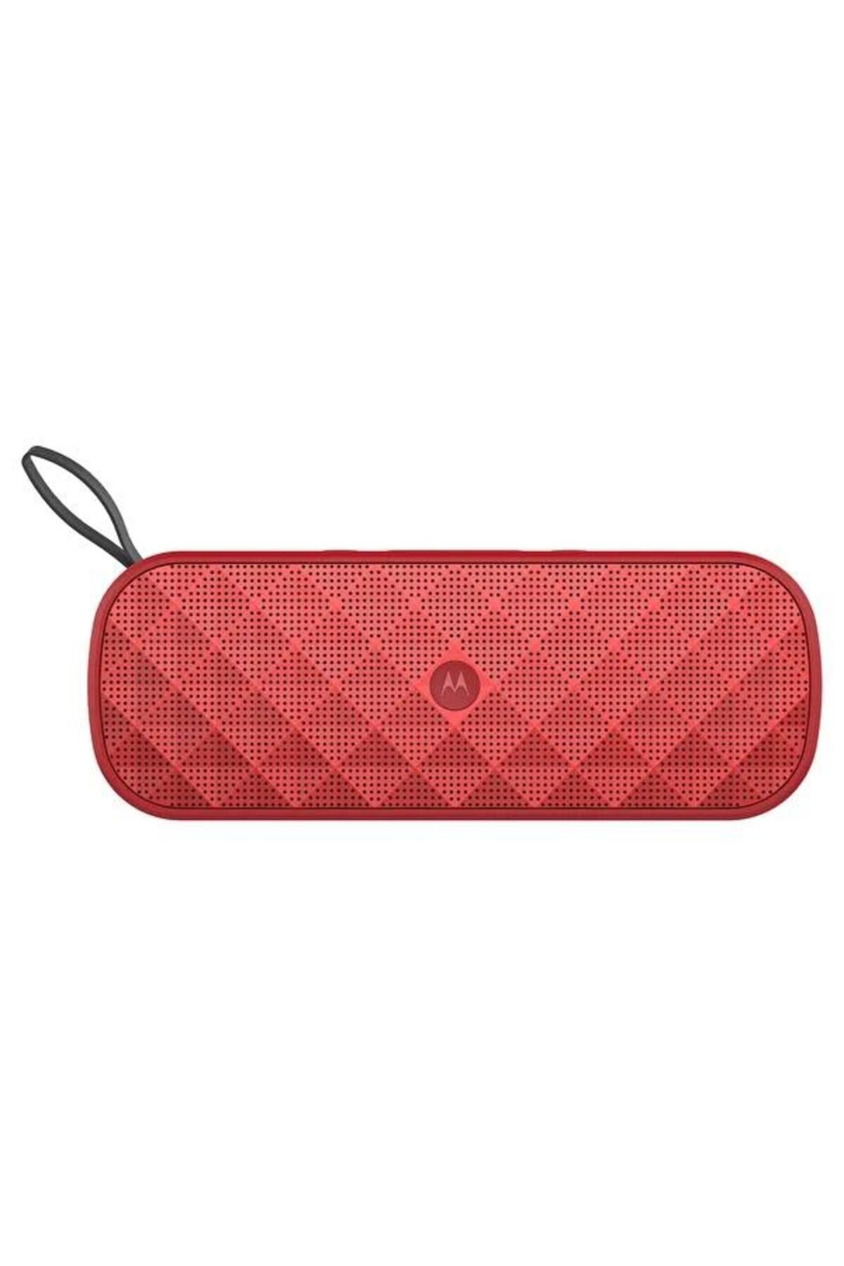 Motorola Sonic Play+ 275 FM Radyolu Bluetooth Hoparlör Kırmızı