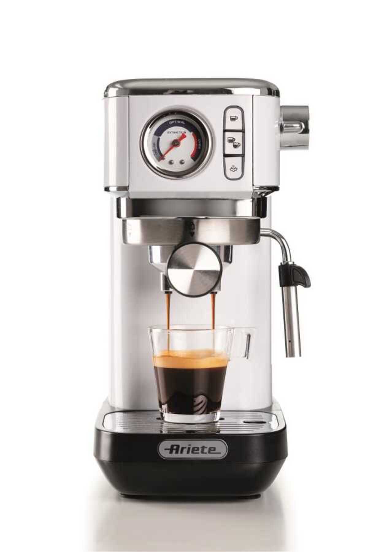 ARİETE Moderna Espresso Slim Kahve Makinesi - Beyaz
