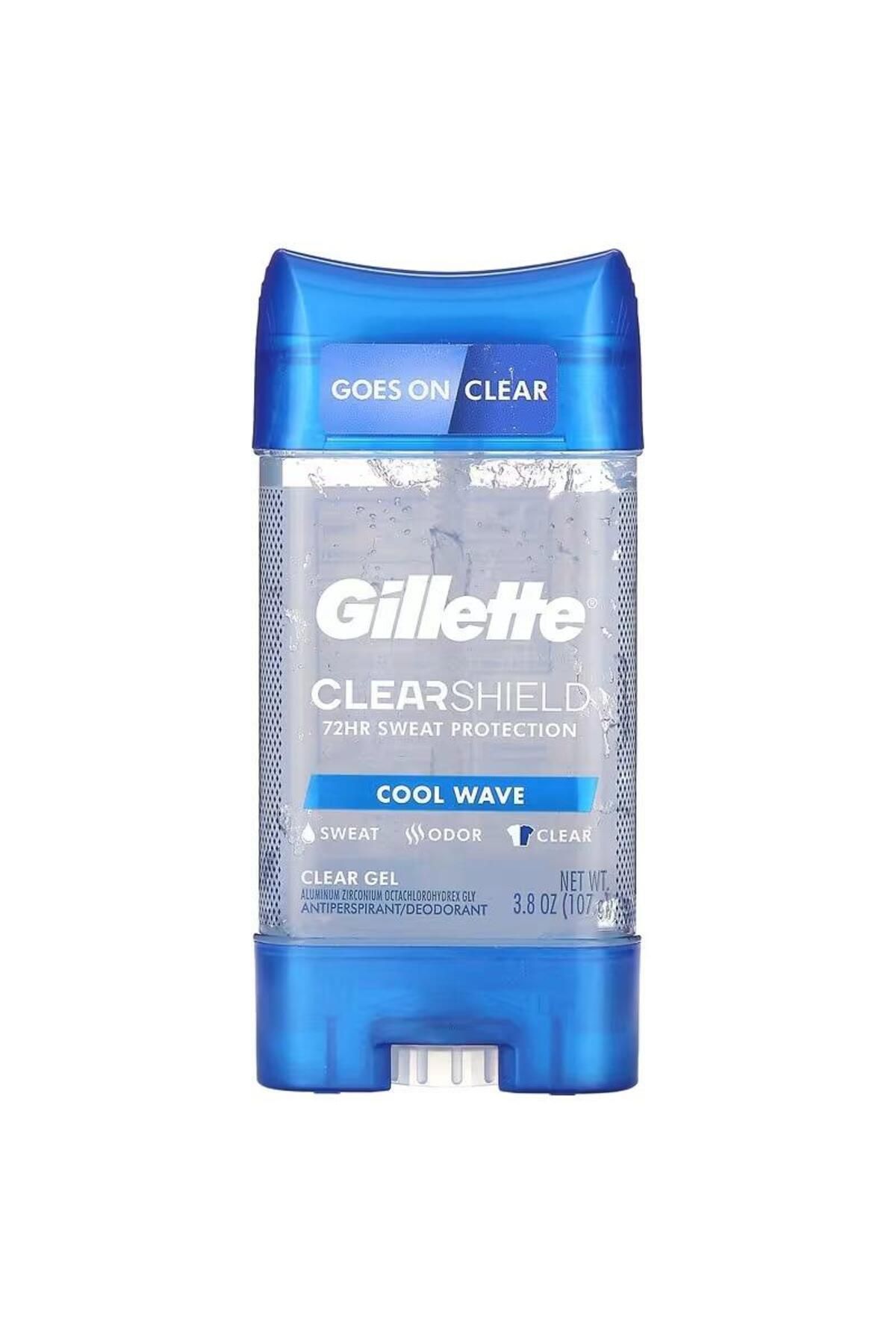 Gillette Endurance Elımınates Odor Cool Wave Gel Deodorant 107 g 47400097728