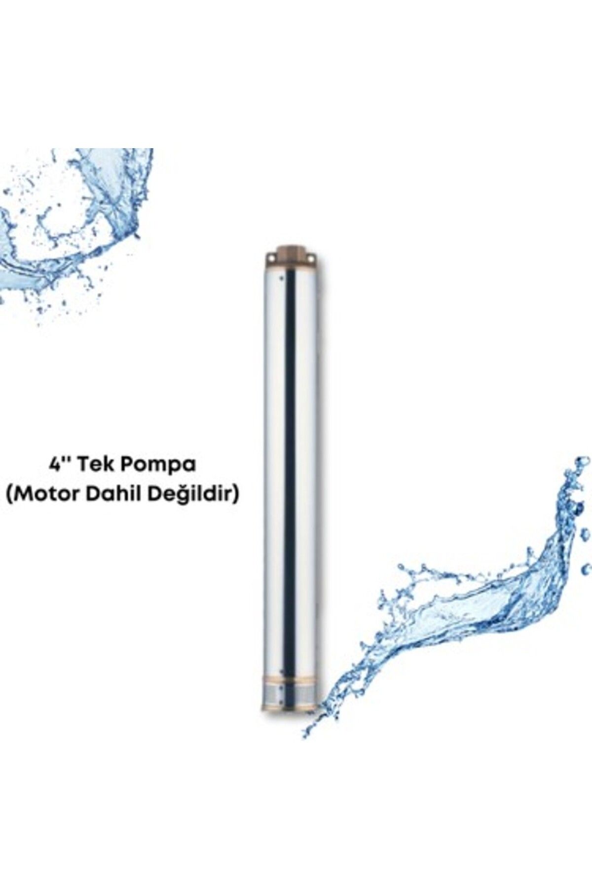 Genel Markalar 4sd4/10 Tek Dalgıç Pompa 10 Kademeli 1 Hp ( 0,75 Kw ) 1 1/4" Çıkışlı