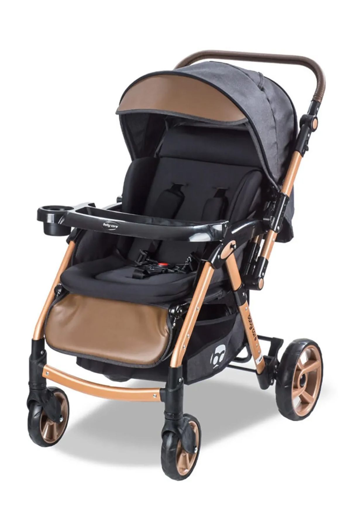 Baby Care Babycare Combo Maxi Pro Çift Yönlü Bebek Arabası Gold