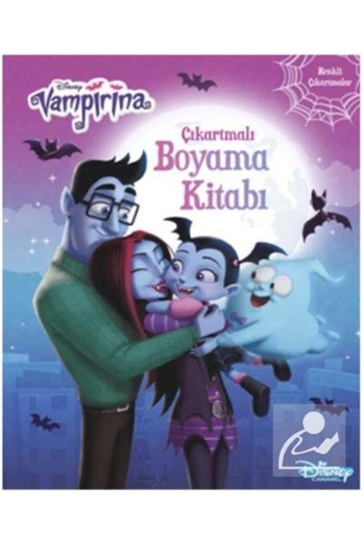 Doğan Egmont Yayıncılık Disney Vampirina Çıkartmalı Boyama Kitabı Renkli Çıkartmalar