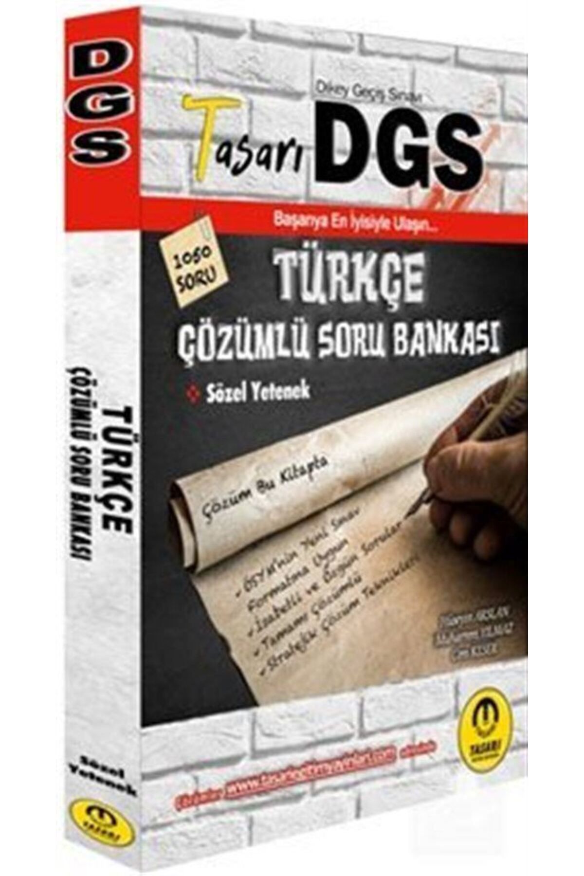 Tasarı Yayıncılık Dgs Türkçe (sözel Yetenek) Çözümlü Soru Bankası