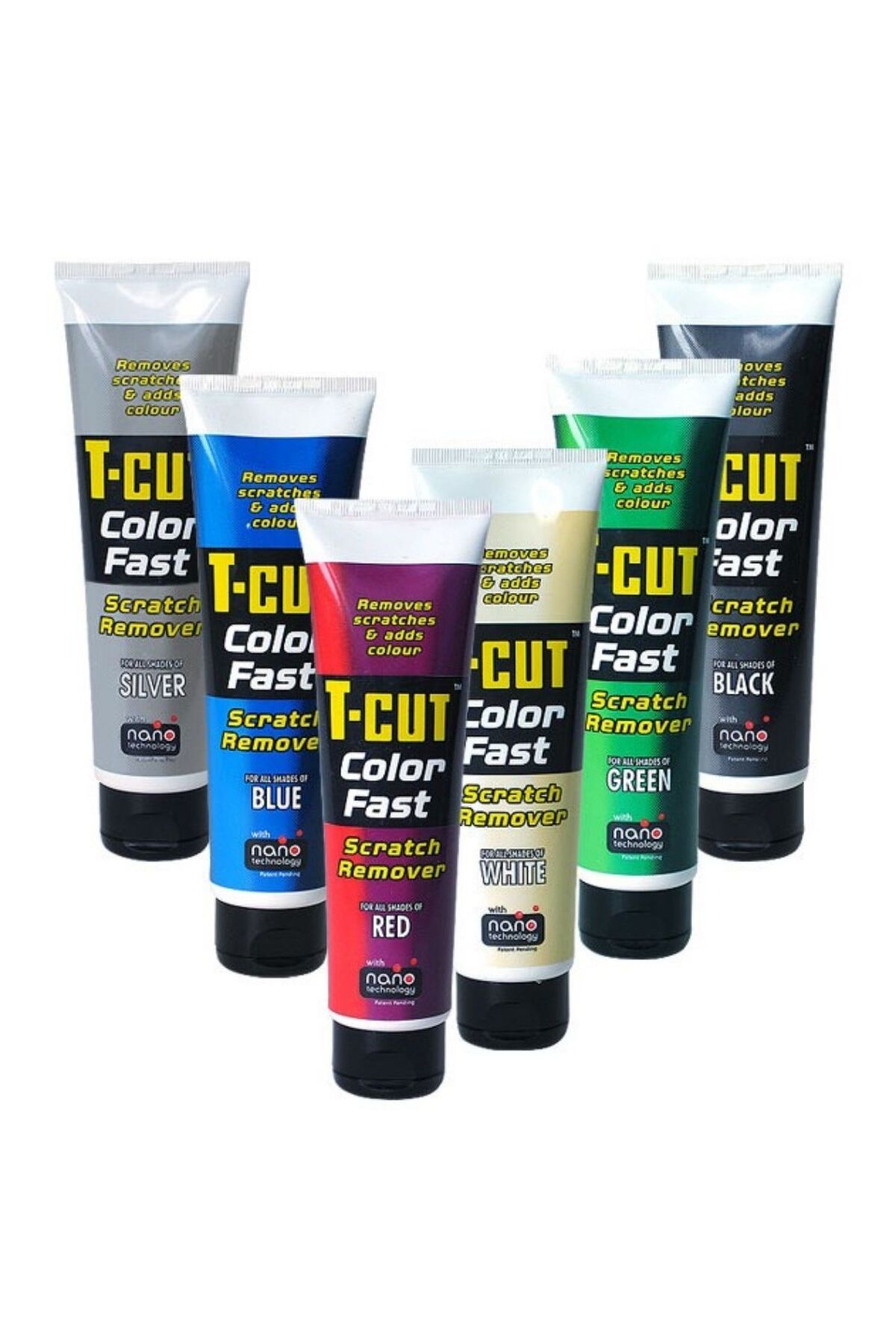 T Cut Color Fast 3'ü 1 Arada Hızlı Renklendirici & Çizik Giderici & Boya Restore Edici (Beyaz-500ml)