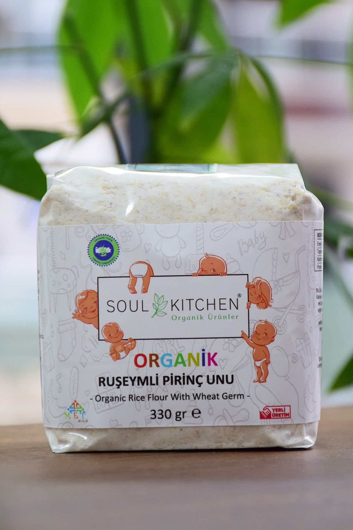 Soul Kitchen Organik Ürünler Organik Bebek Ruşeymli Pirinç Unu 330gr - Eko Paket