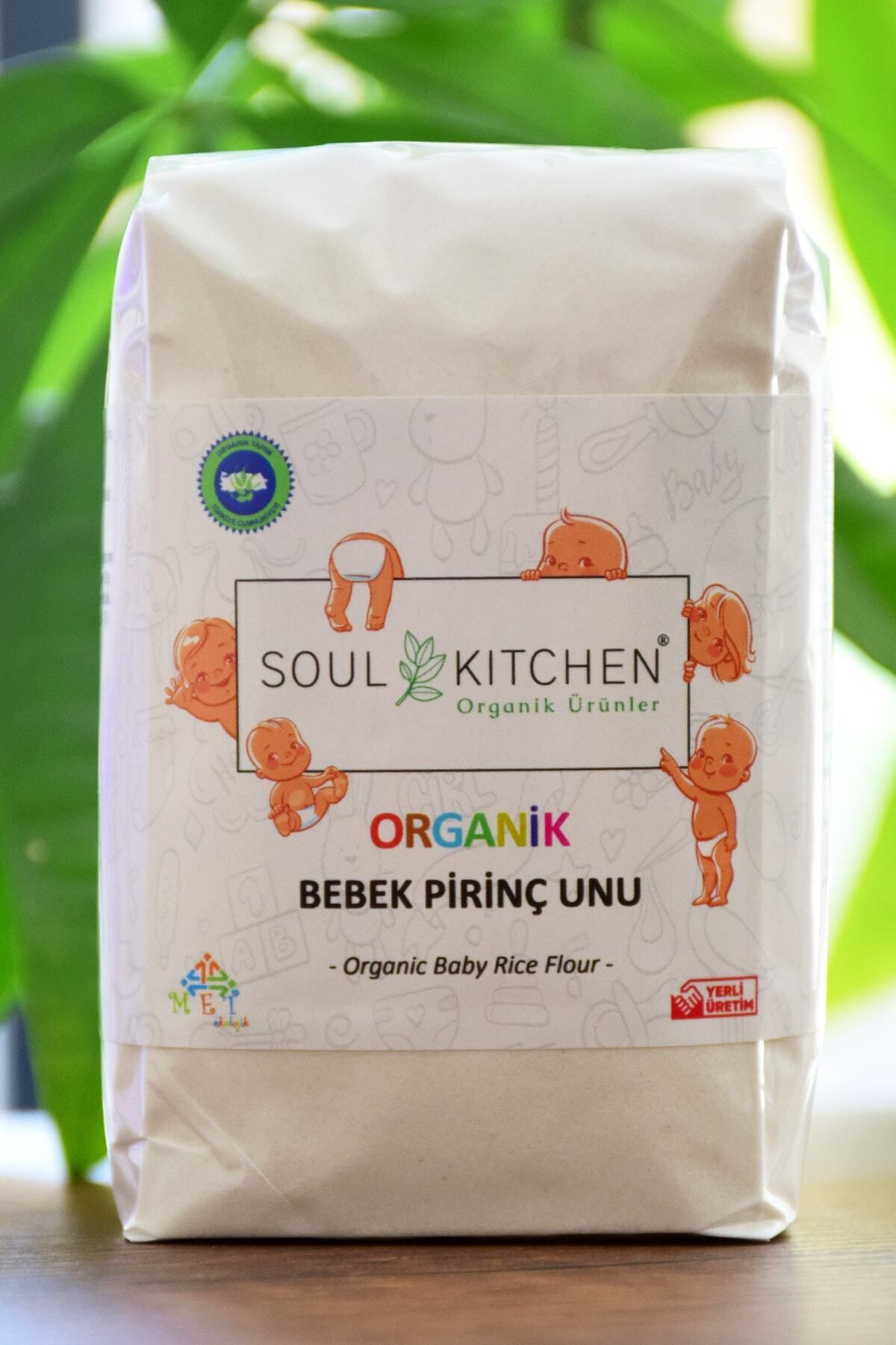Soul Kitchen Organik Ürünler Organik Bebek Pirinç Unu 250gr