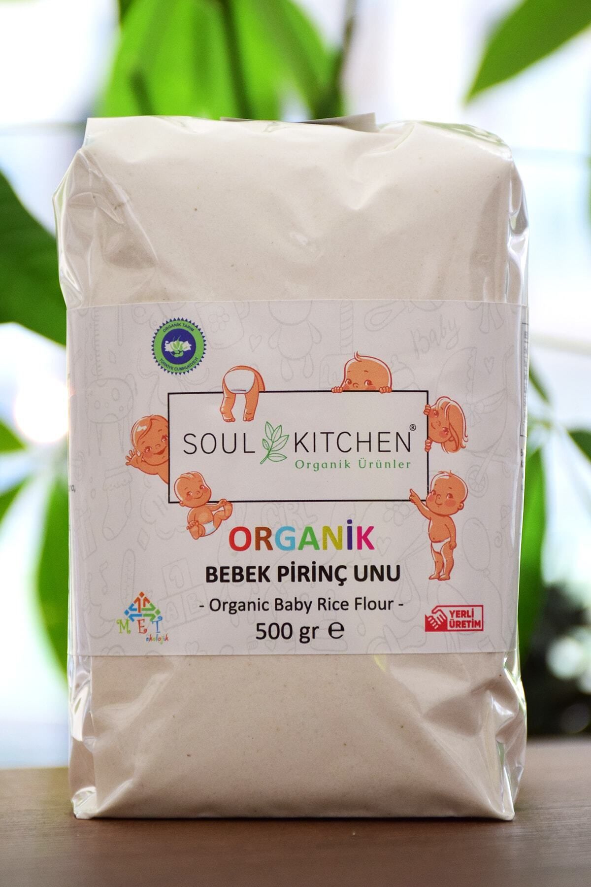Soul Kitchen Organik Ürünler 6ay Organik Bebek Pirinç Unu 500gr-sertifikalı Organik