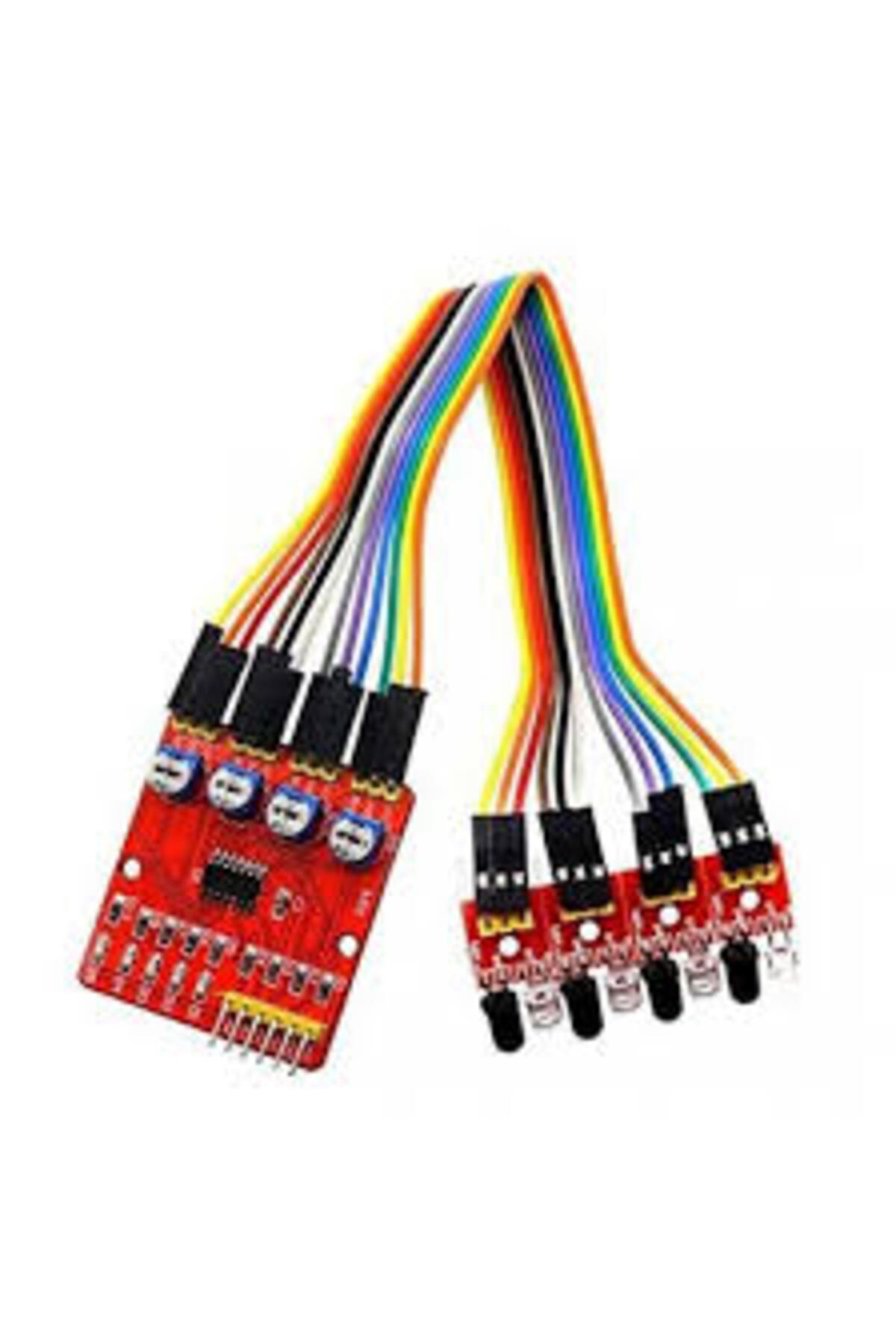Arduino 4?Lü Çizgi İzleyen  Sensör