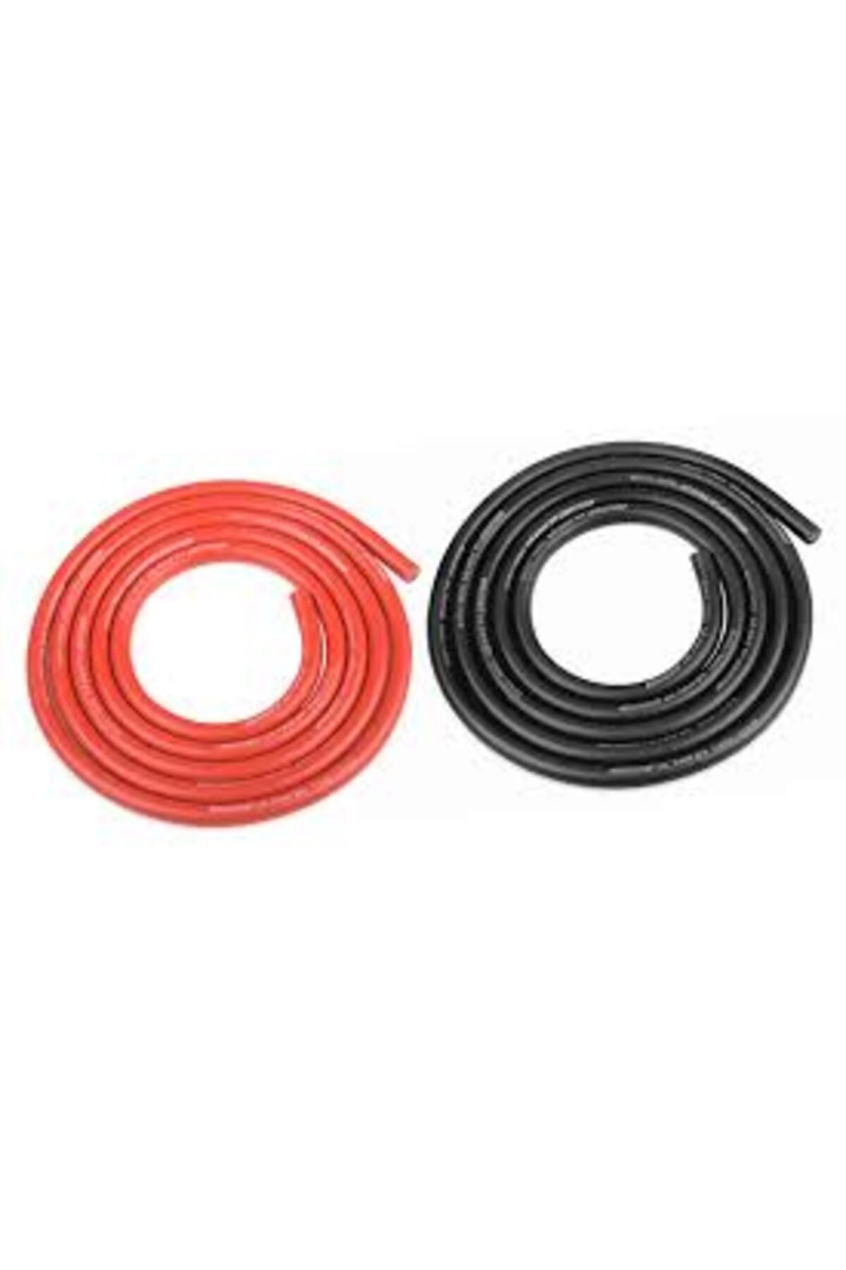 Arduino Gözelerelektronik-12Awg 1M Kırmızı / 1M Siyah Silikon Kablo