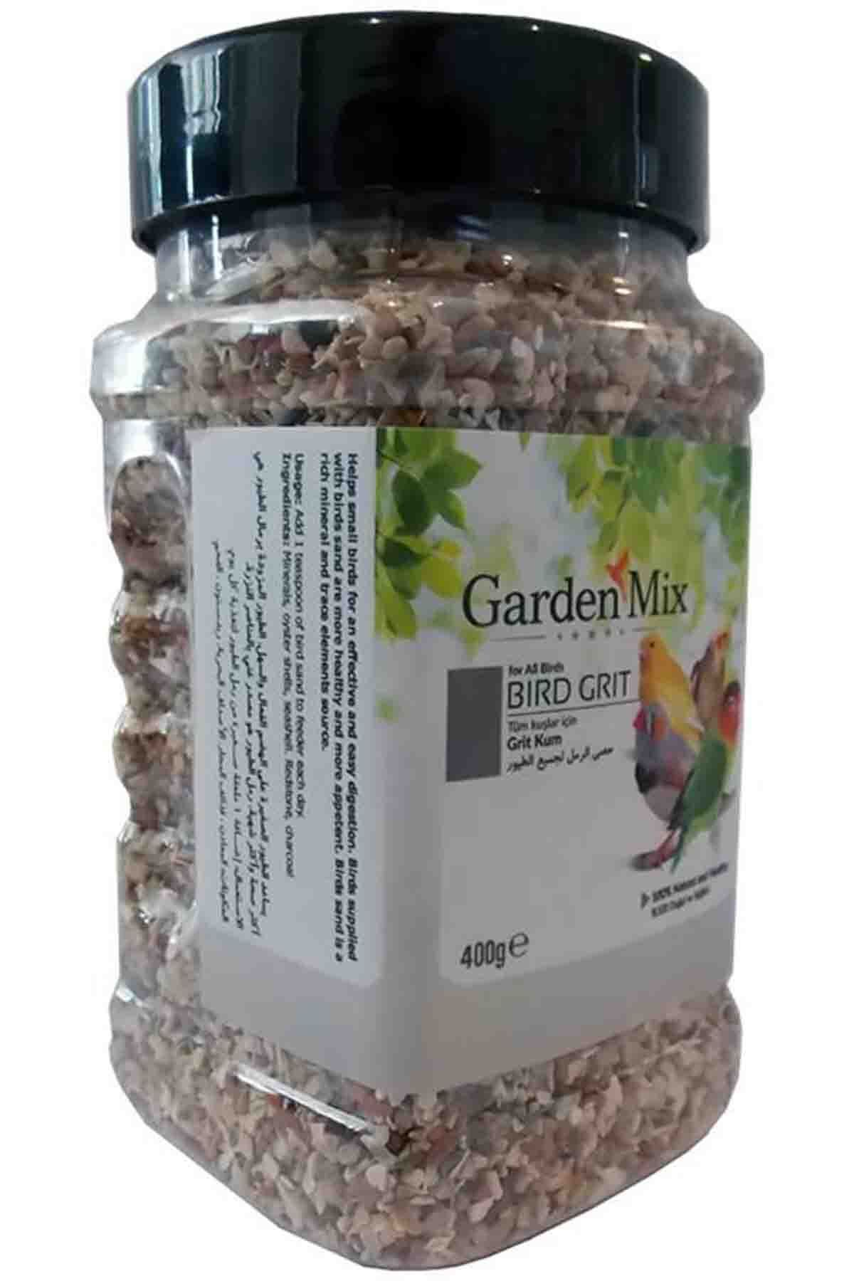 Garden Platin Grit Kuş Kumu 400 Gr iştah açıcı sindirim vitamin kuş kum