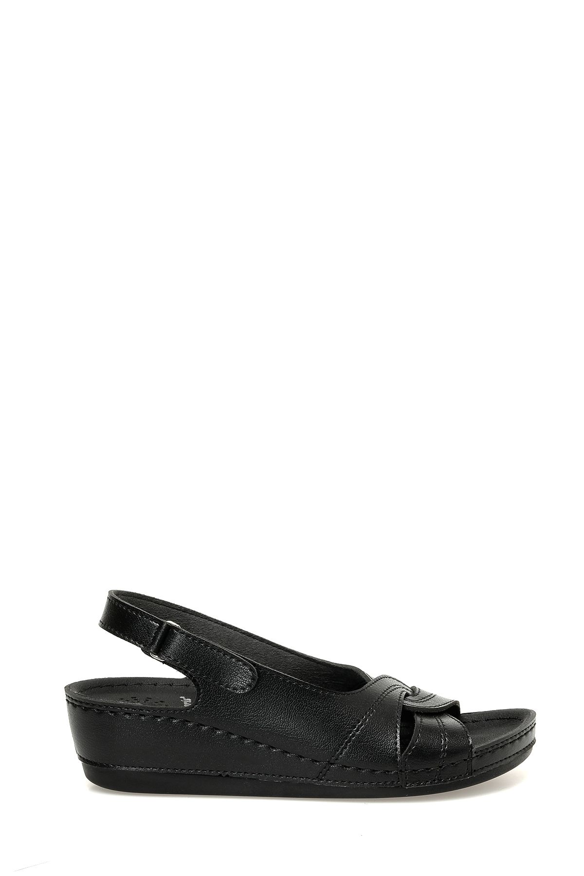 Polaris 164339.Z4FX Siyah Kadın Comfort Sandalet