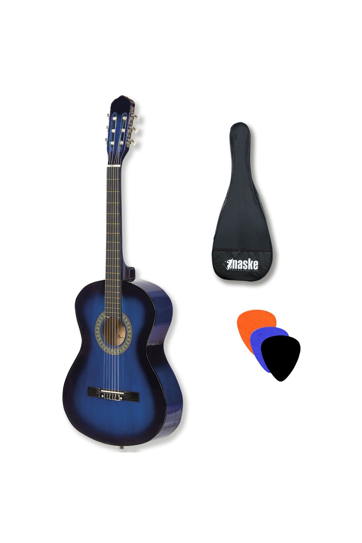 Maske Müzik Maske MG36BLS 3/4 Mavi Klasik Gitar