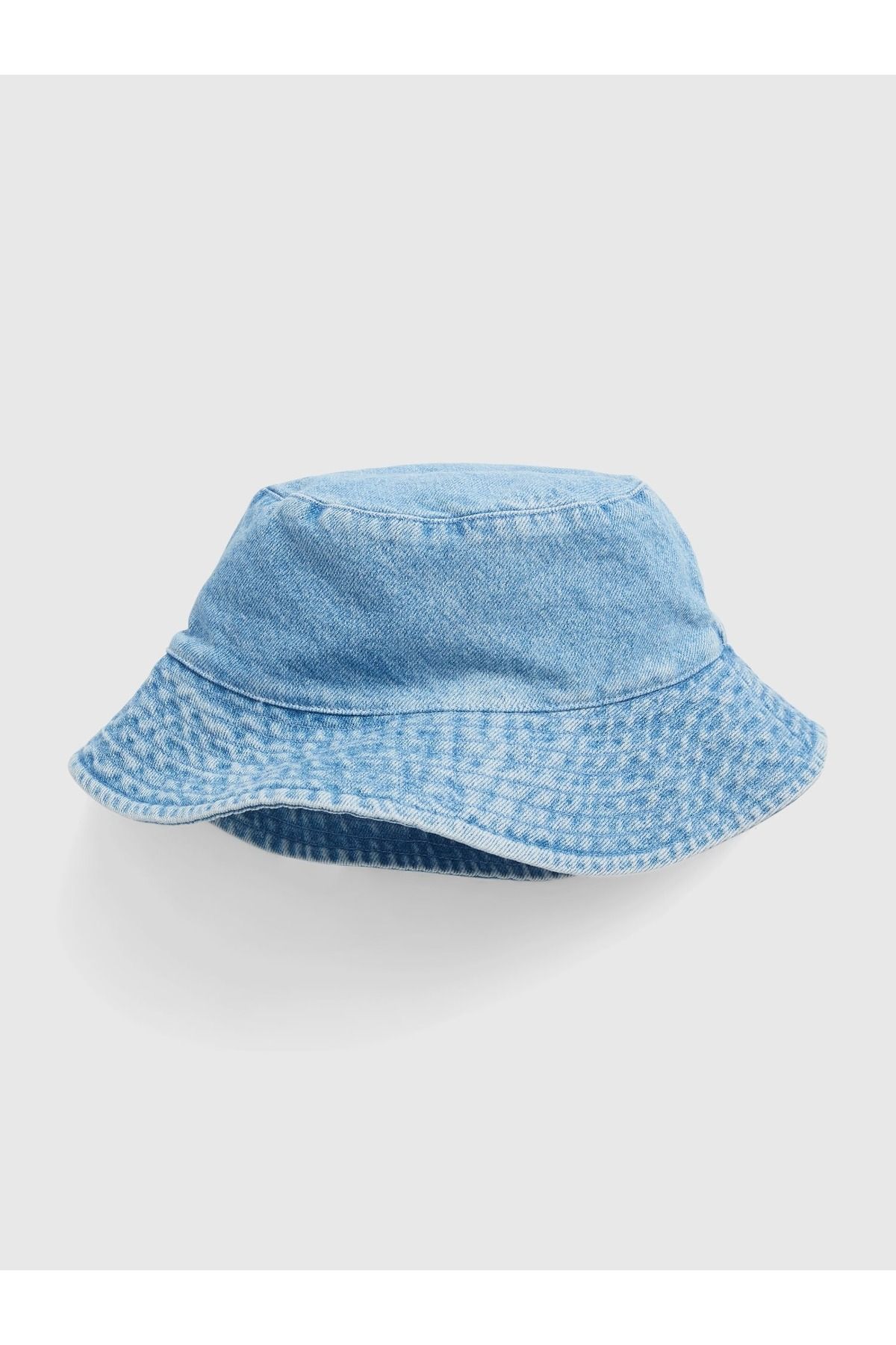 GAP Kız Çocuk Mavi Denim Bucket Washwell™ Şapka