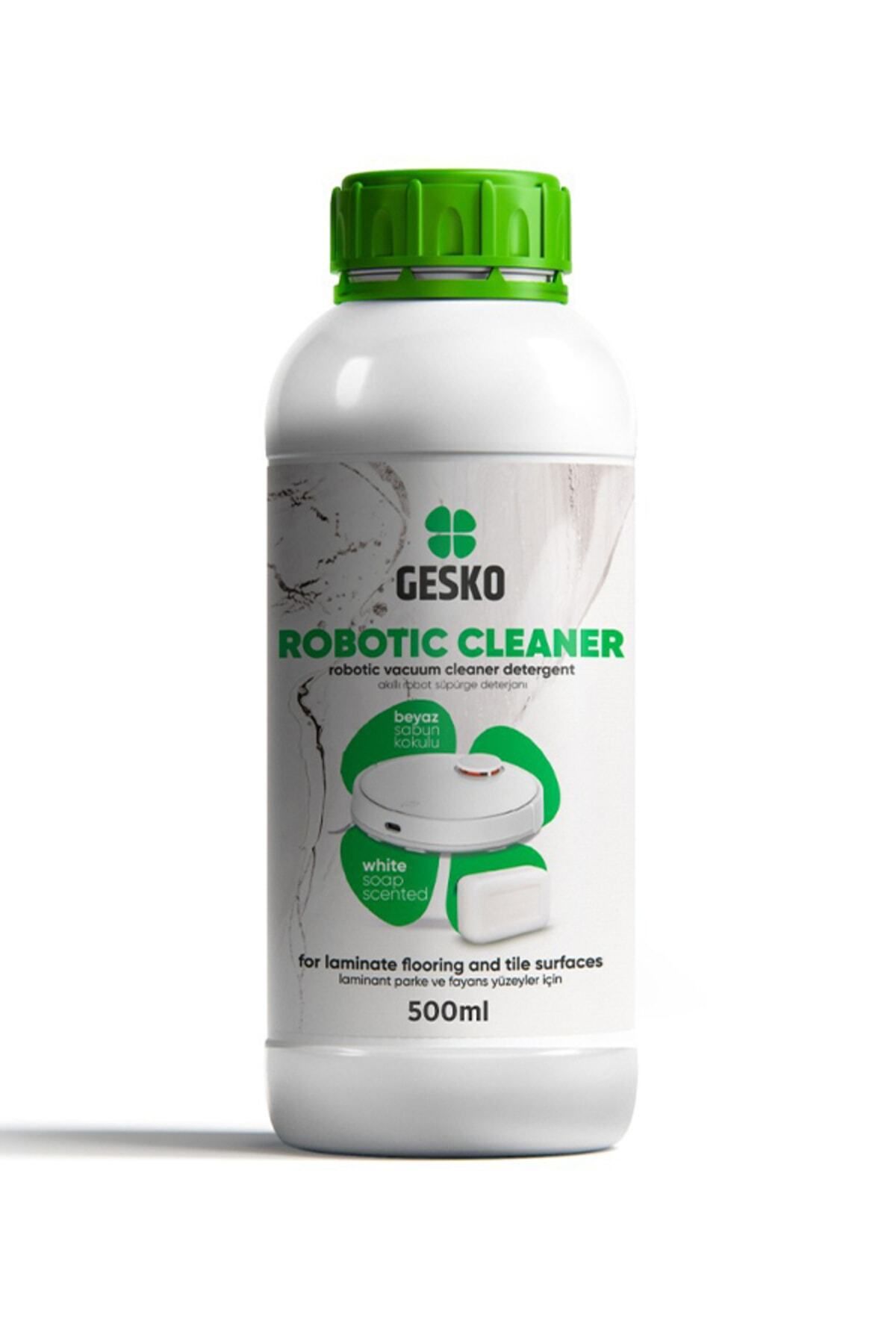 GESKO Robot Süpürge Deterjanı Beyaz Sabun Kokulu 500 ml
