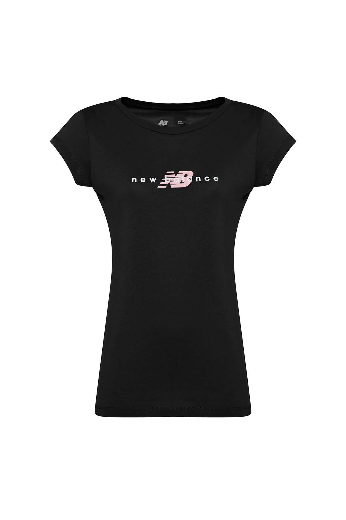 New Balance Kadın Siyah T-shirt Wtt2033-bk-siyah