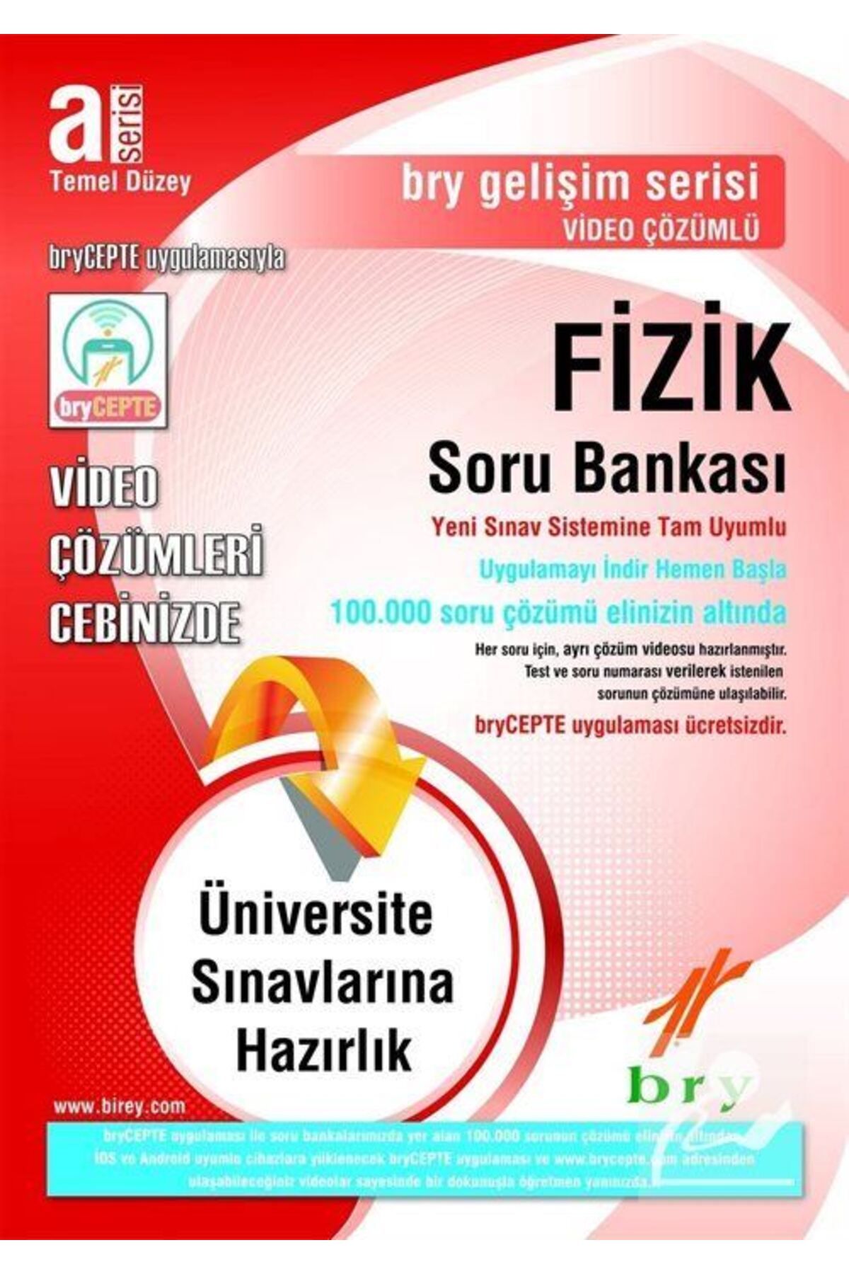 Birey Yayınları Üniversiteye Hazırlık Gelişim Serisi Fizik Soru Bankası a Birey Yay /