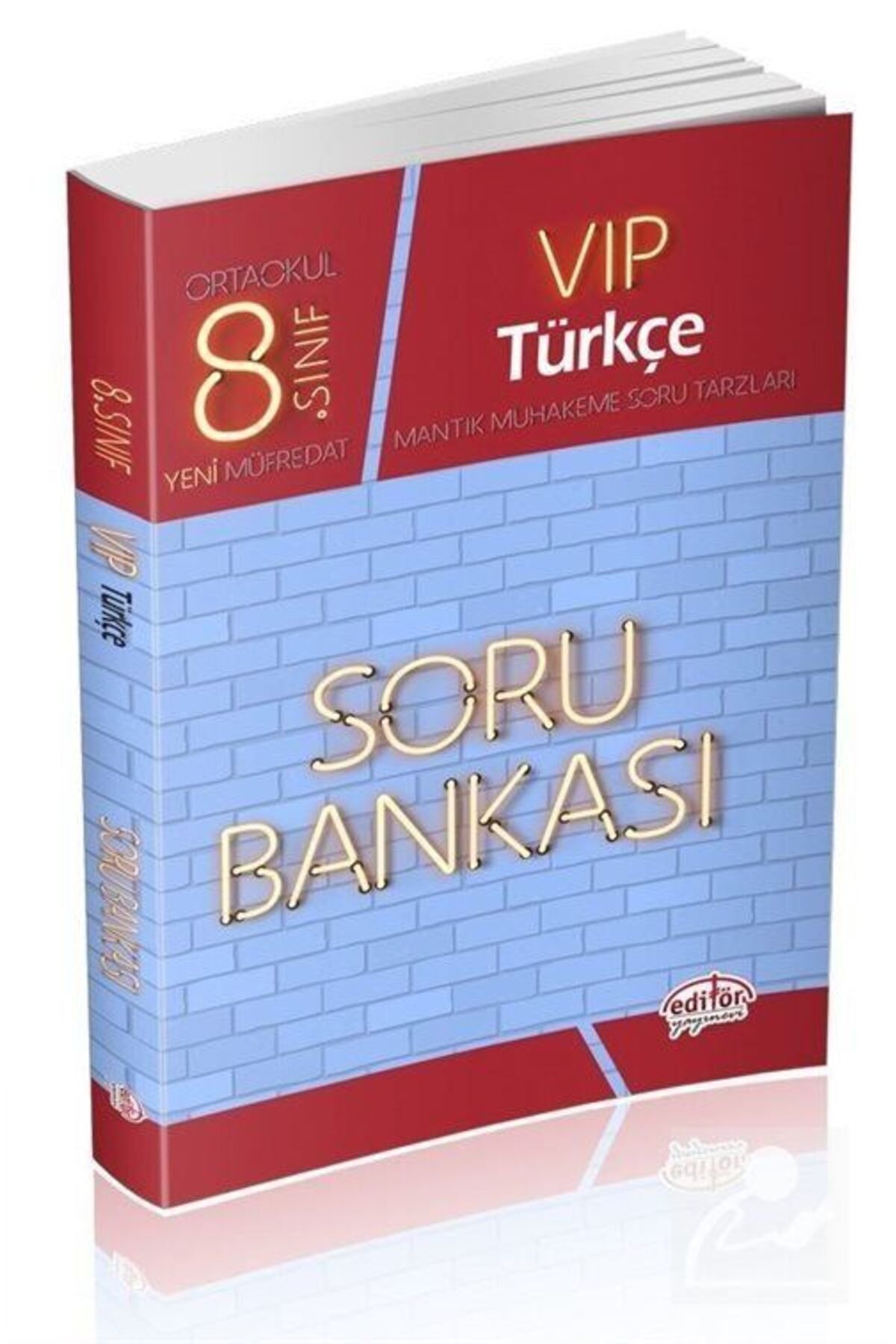 Editör Yayınları 8. Sınıf Vip Türkçe Soru Bankası