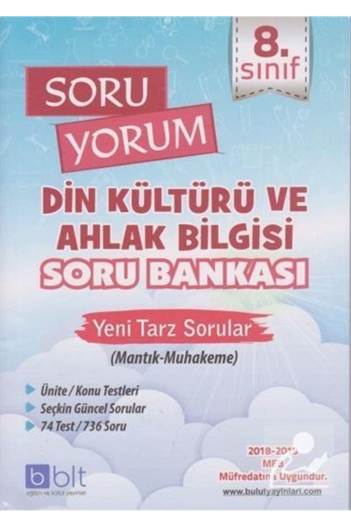 Bulut Yayınları Bulut 8. Sınıf Din Kültürü Soru Bankası