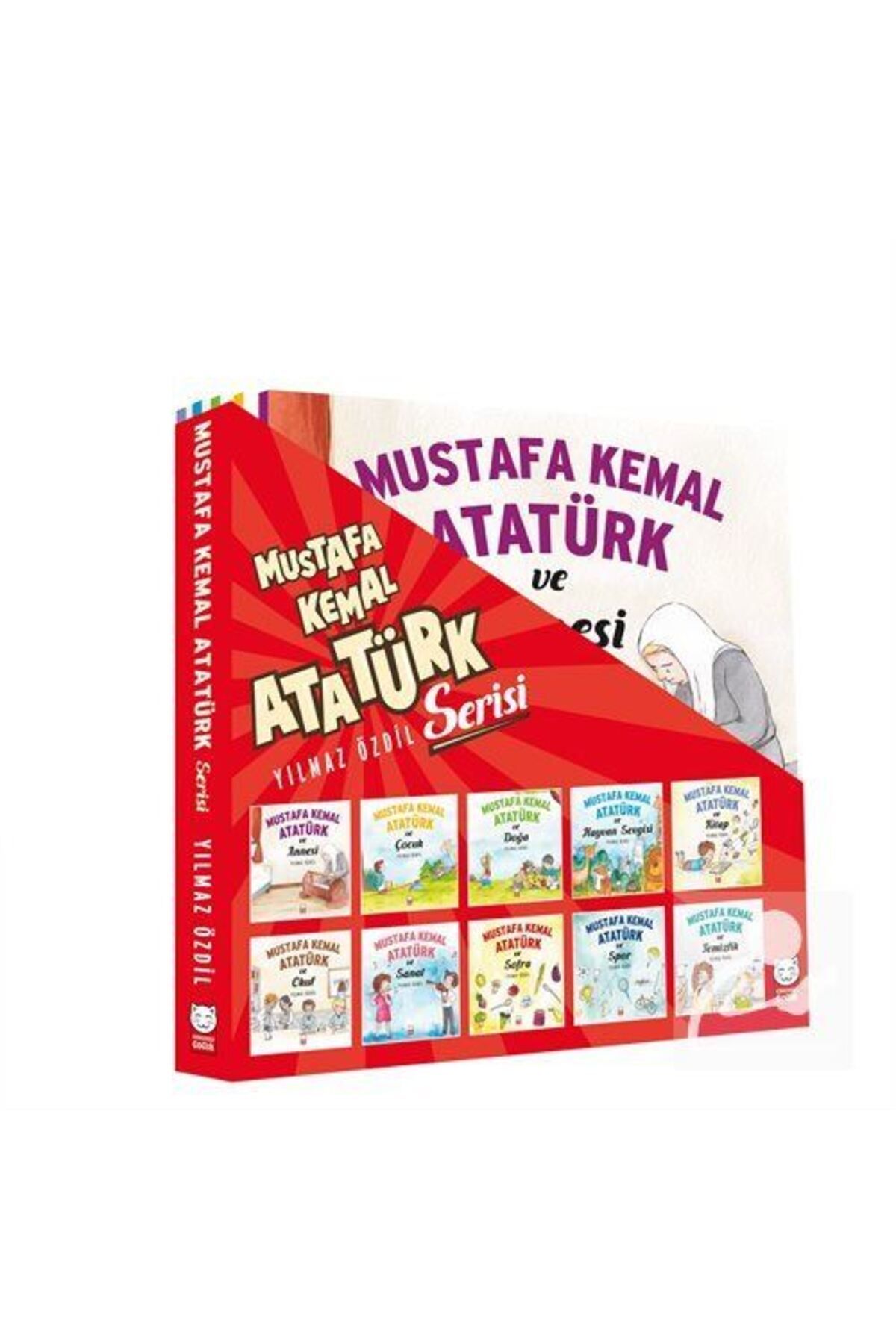 Kırmızı Kedi Yayınları Mustafa Kemal Atatürk Serisi (10 KİTAP)
