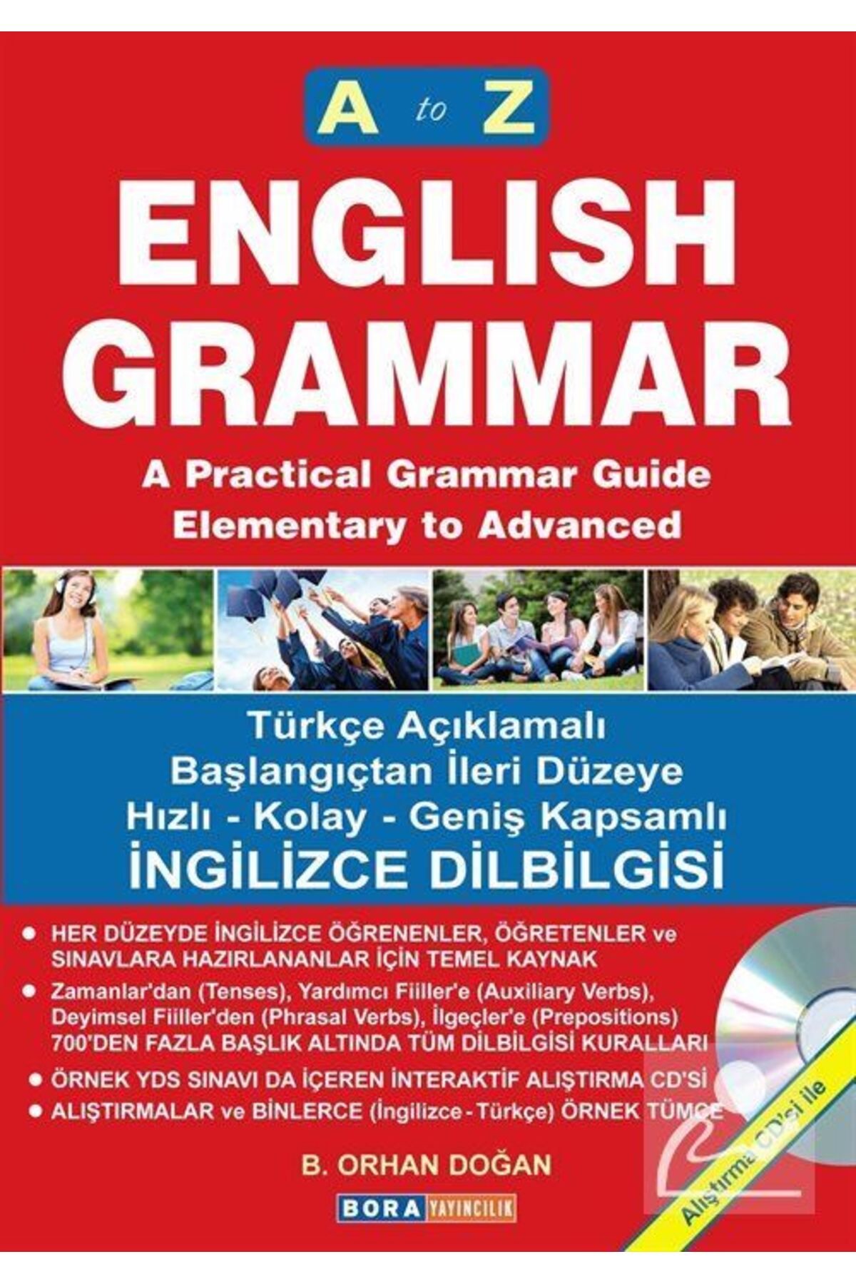 Bora Yayıncılık A to Z English Grammar A'dan Z'ye İngilizce Dilbilgisi