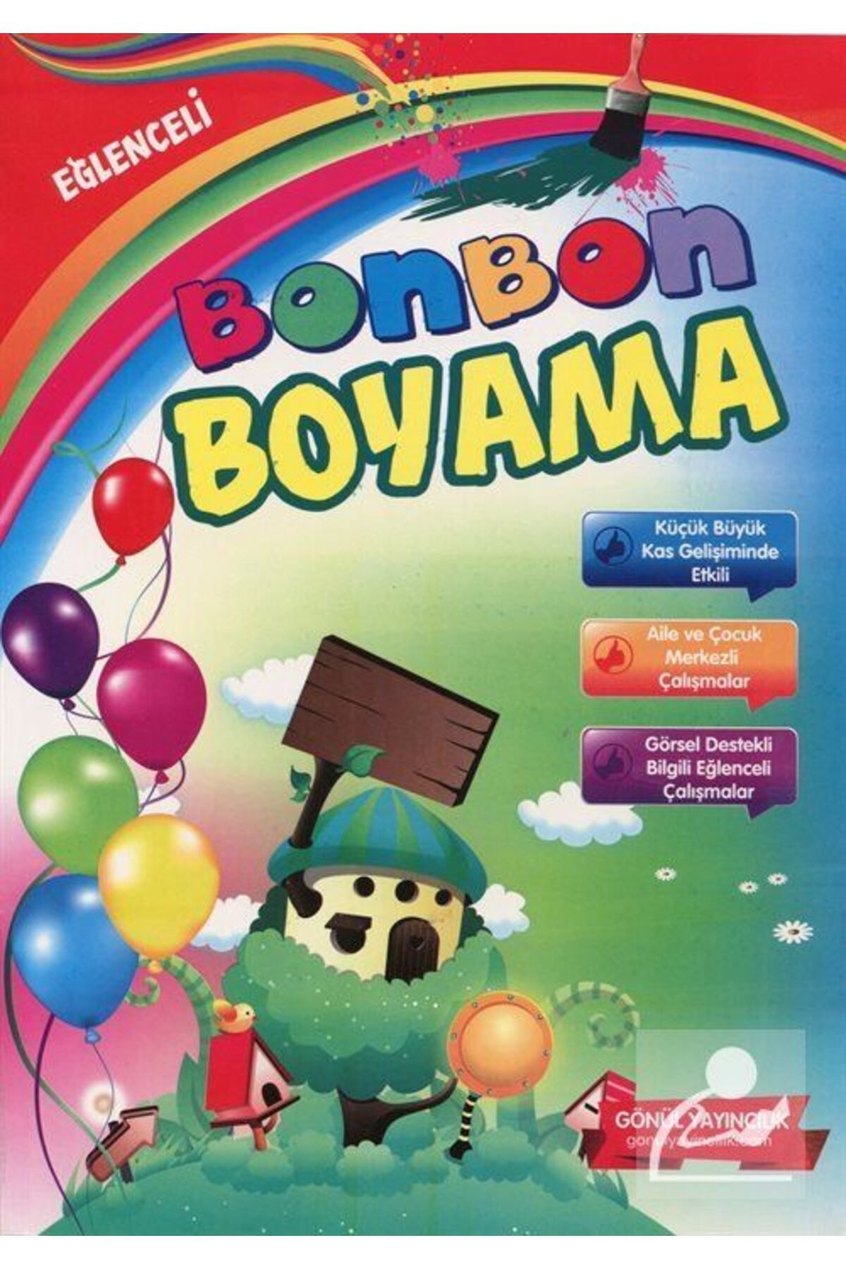 GÖNÜL YAYINCILIK Eğlenceli Bonbon Boyama