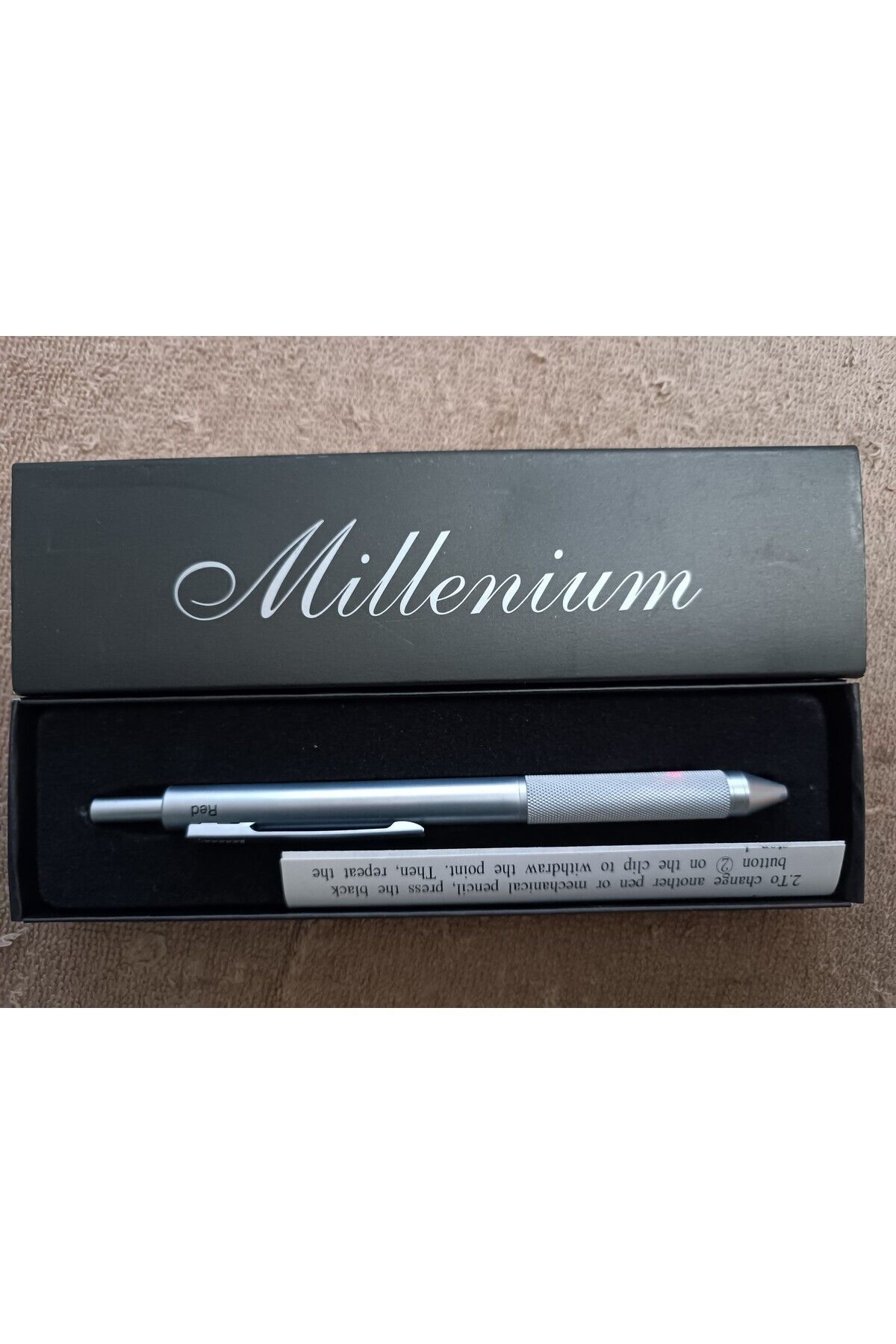 Mikro MICRO Millenium Çok Fonksiyonlu Kalem - 2 Ayrı Renk+Kurşun Kalem (0,5)