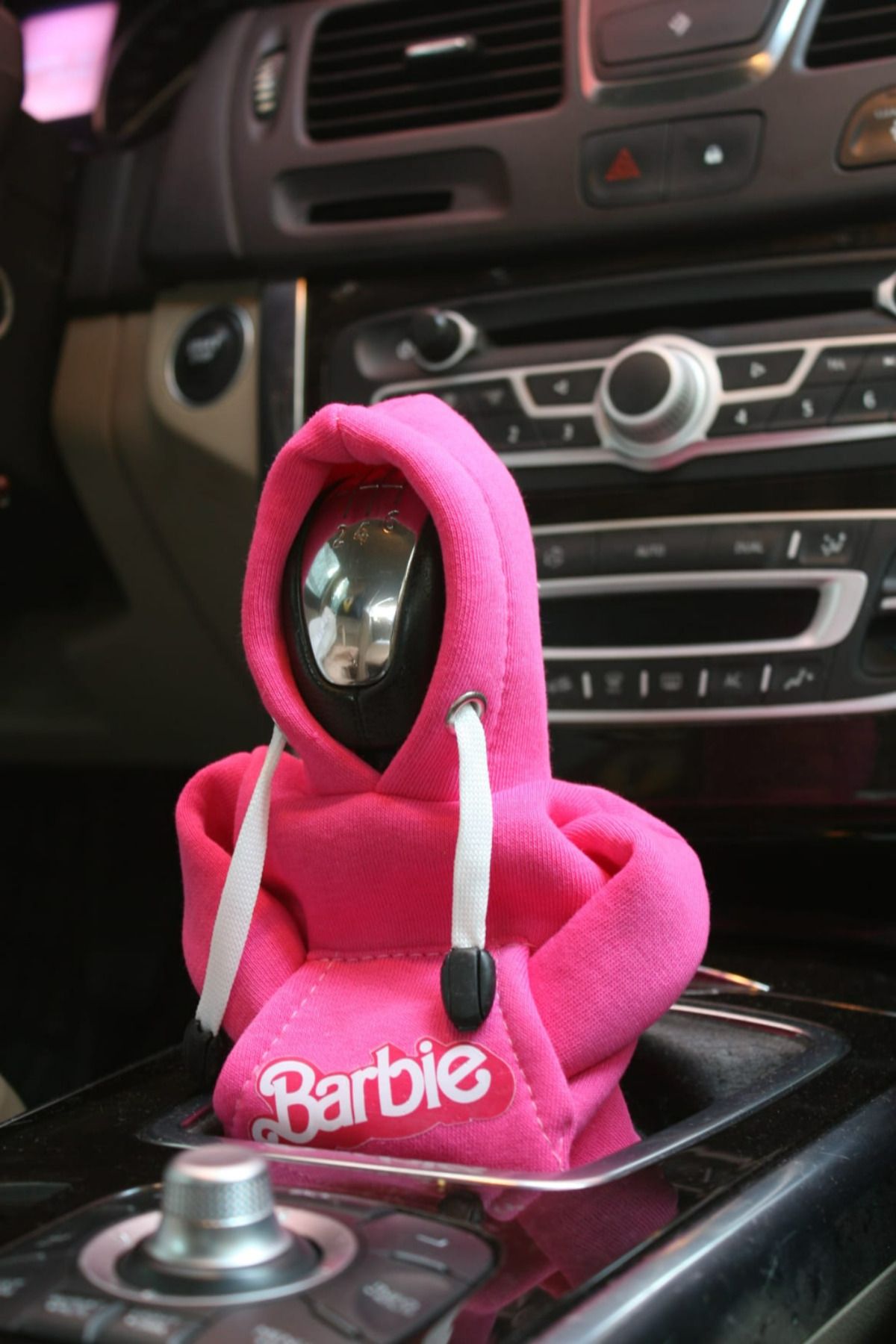 Emporium A kalite Bayanlara Özel Barbie Baskılı Kapşonlu Vites Kılıfı
