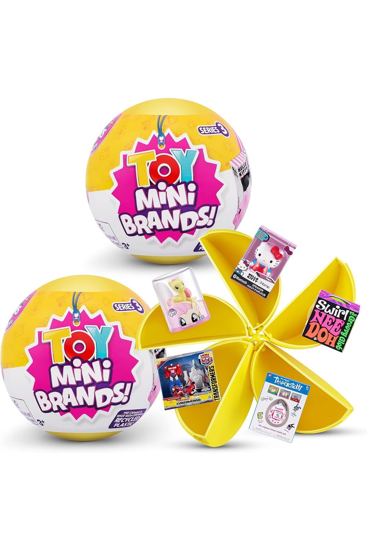 Cici Oyuncak 5 Surprise Toy Mini Brands Series 3 by ZURU (2 Pack) Sürpriz Paket Mini Toys
