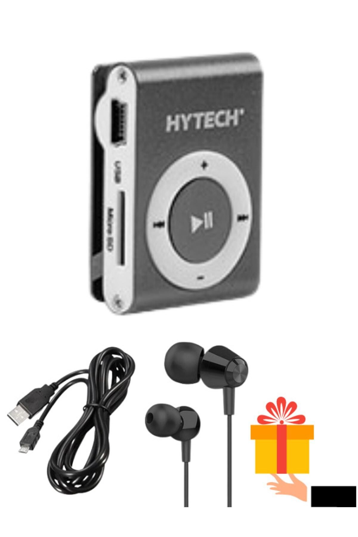 Hytech Hy-xmp310 Gri Kulaklık Hediyeli Mp3 Tf Kart Destekli