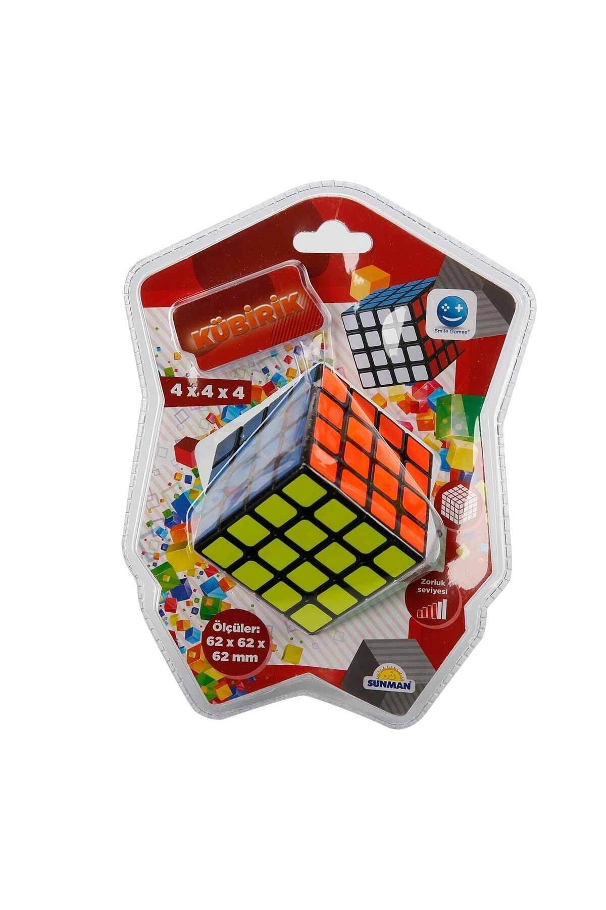 Sunman Smile Games Kübirik 4x4x4 Rubik Akıl Ve Zeka Küpü Oyunu