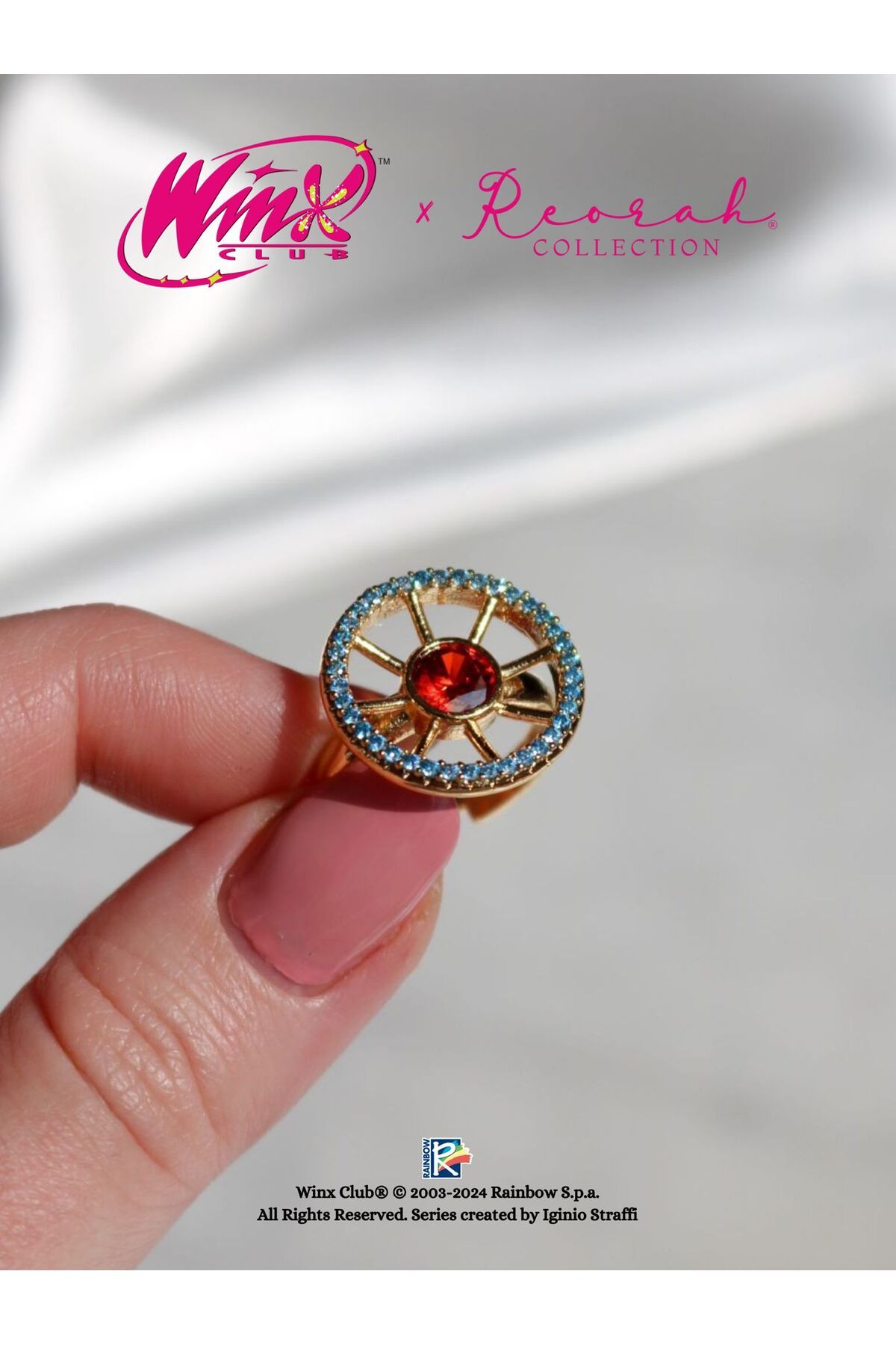 Reorah Collection Winx Club® Ring Of Solaria Yüzük-altın Kaplama