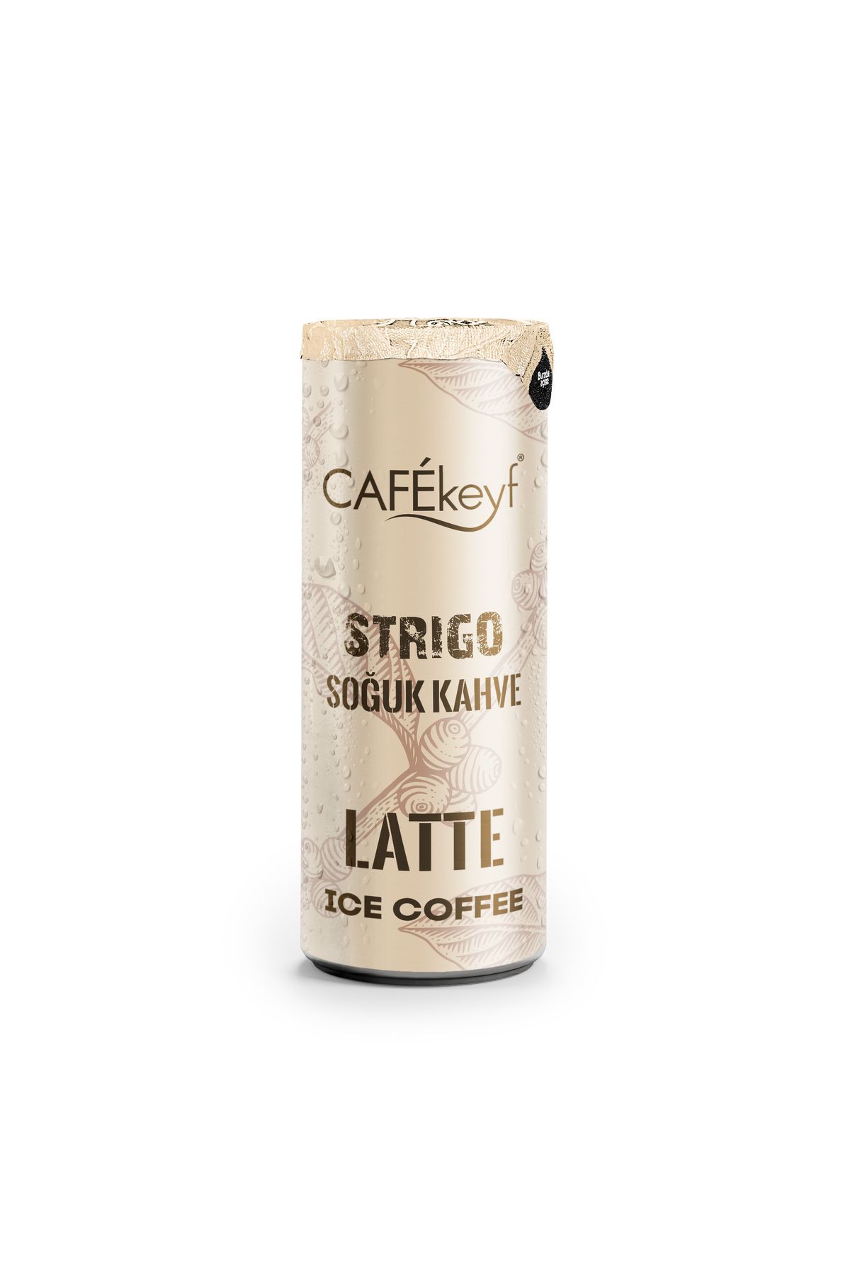 Cafe Keyf Cafekeyf Strigo Soğuk Kahve Latte 250 Ml 12 Li