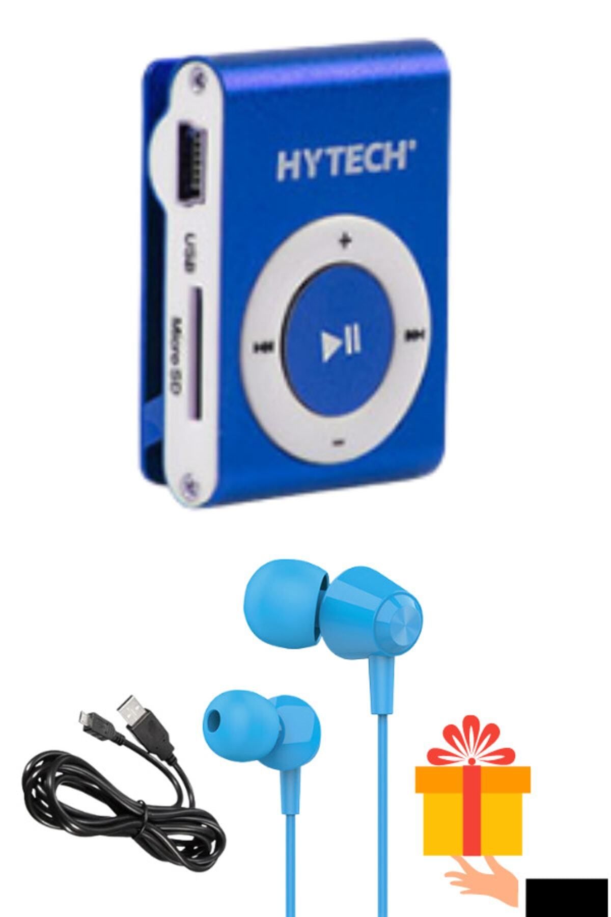 Hytech Tf Kart Girişli Mp3 Çalar Kulaklık Hediyeli