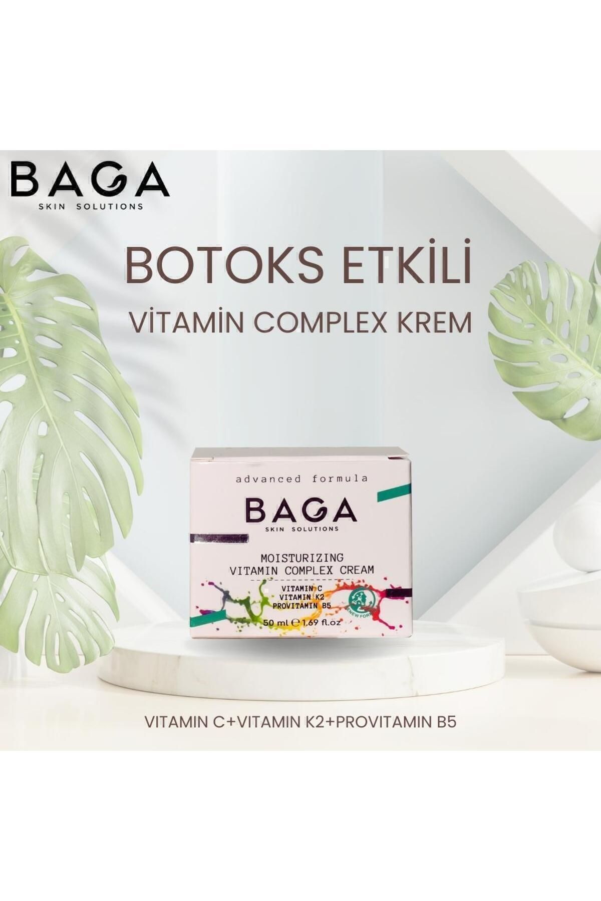 Baga Botoks Etkili Nemlendirici Vitamin Complex Krem