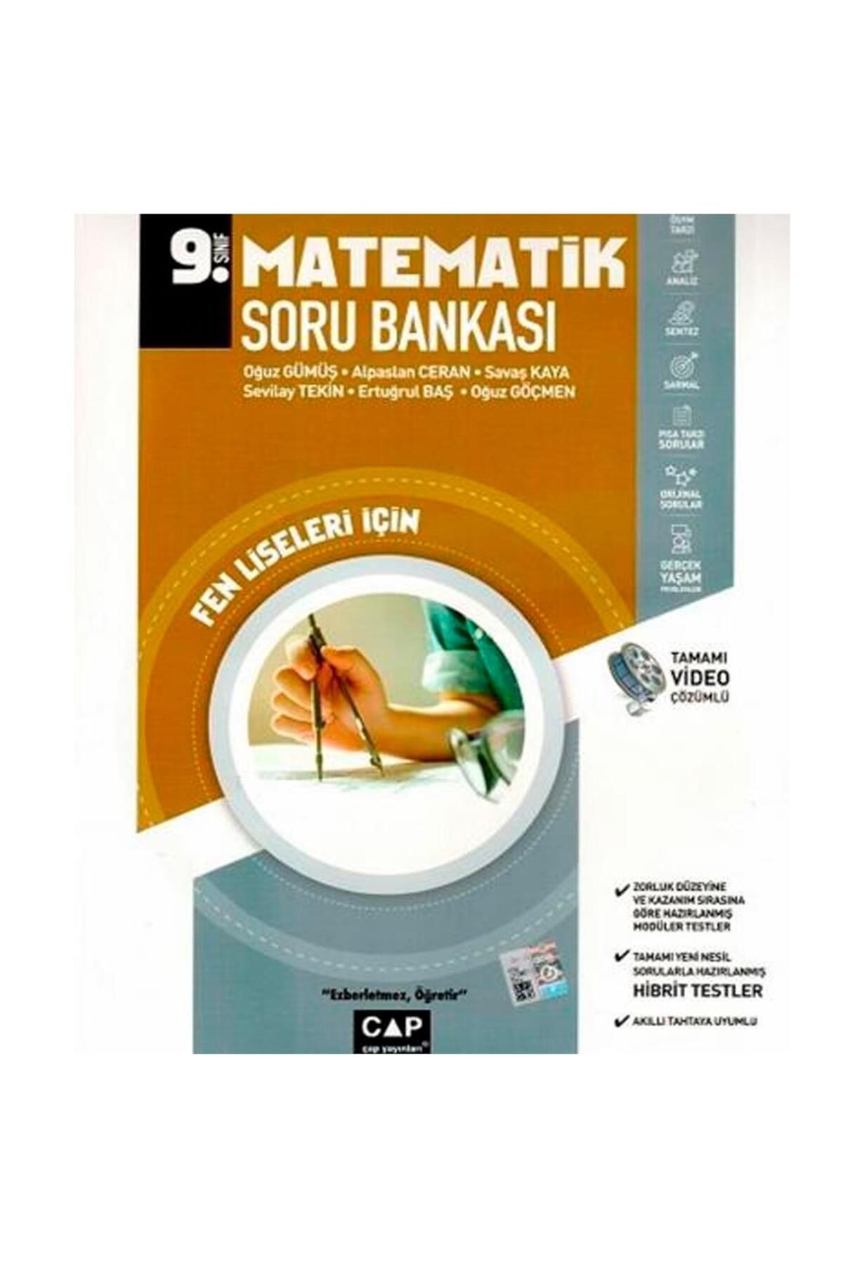 Çap Yayınları 9. Sınıf Fen Lisesi Matematik Soru Bankası