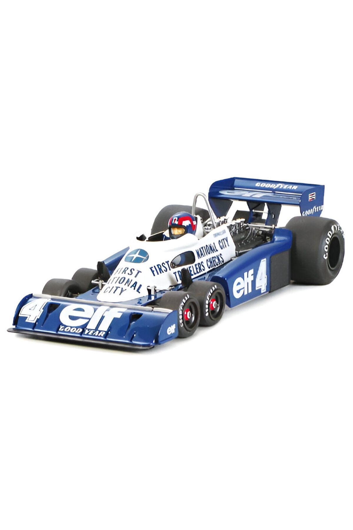 TAMIYA 1/20 Tyrrell P34 1977 Monaco GP Plastik Formula Aracı Maket Kiti, Demonte Hobi Seti