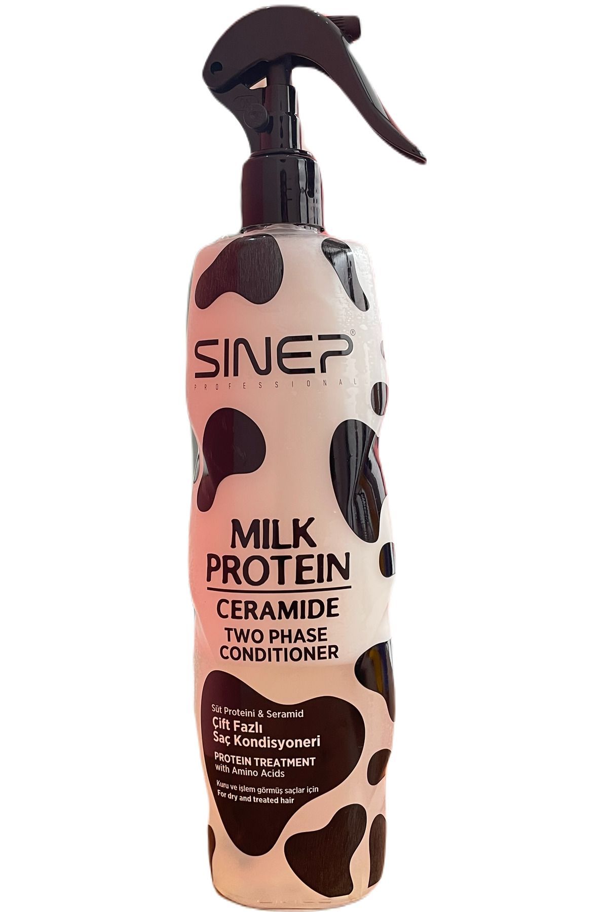 Sinep Milk Protein Çift Fazlı Saç Bakım Fön Suyu 400 ml