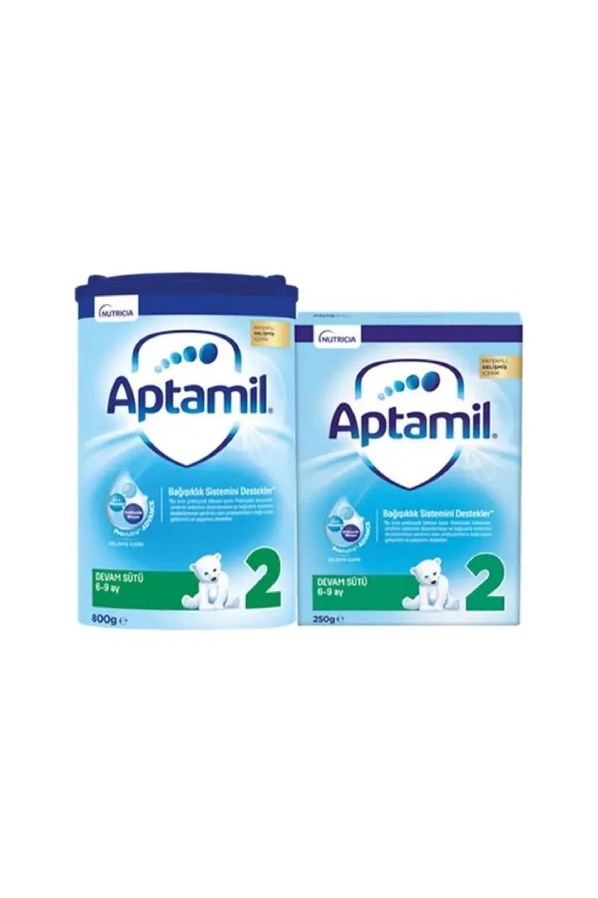 Aptamil 2 Numara Devam Sütü Akıllı Kutu 800 250 gr
